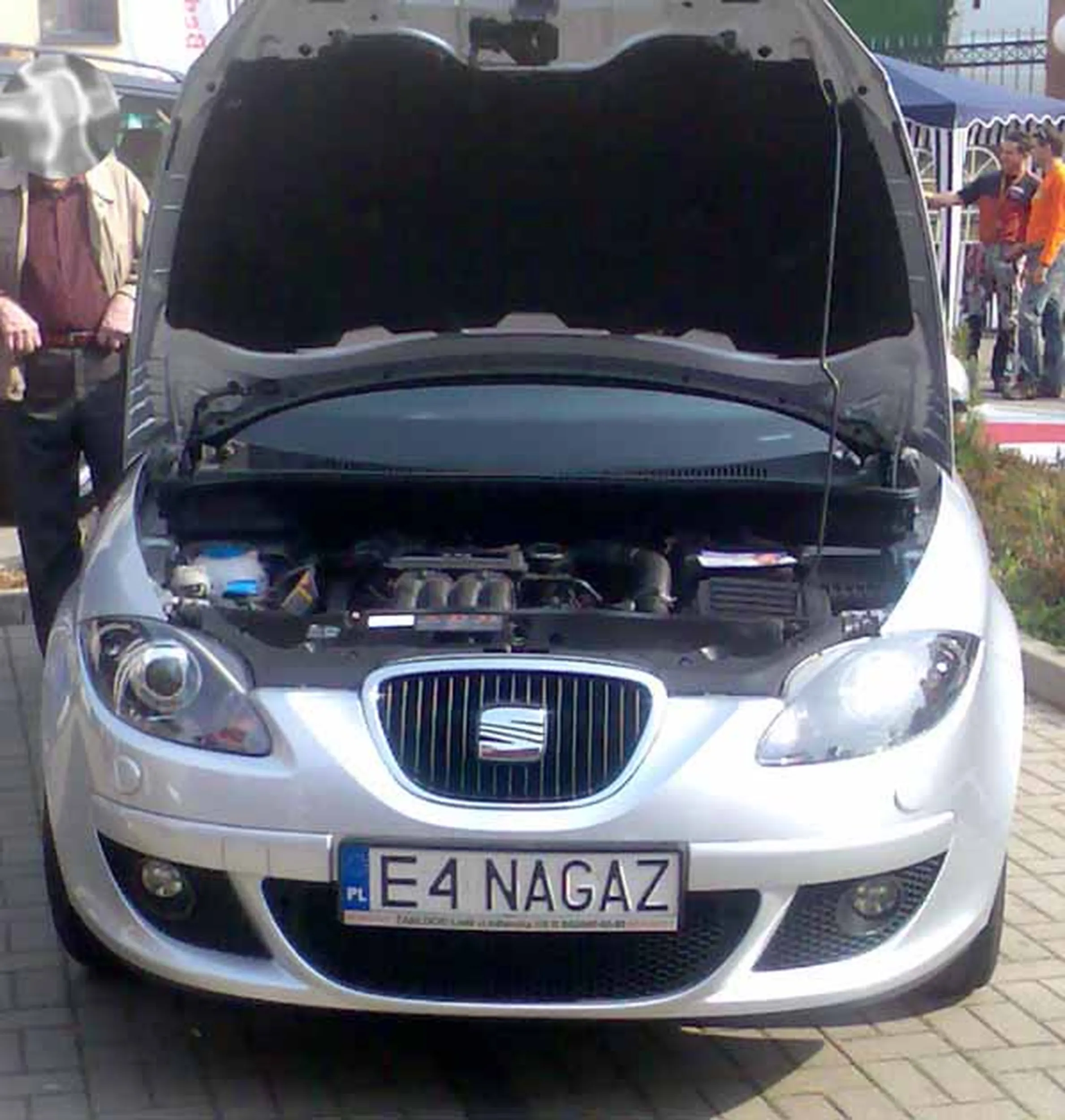 Fajny numer, blacha E4 NAGAZ