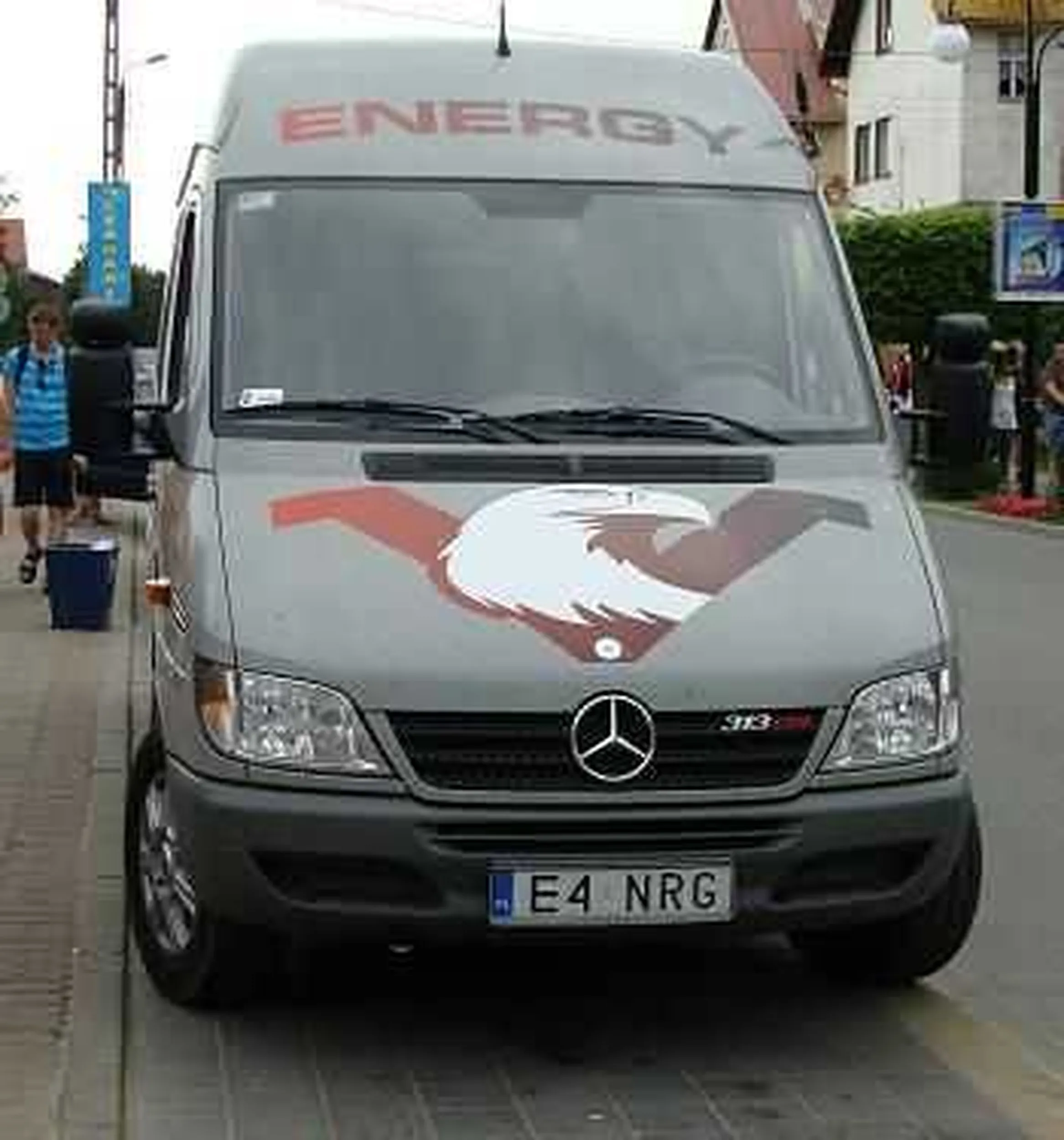 Fajny numer, blacha E4 NRG