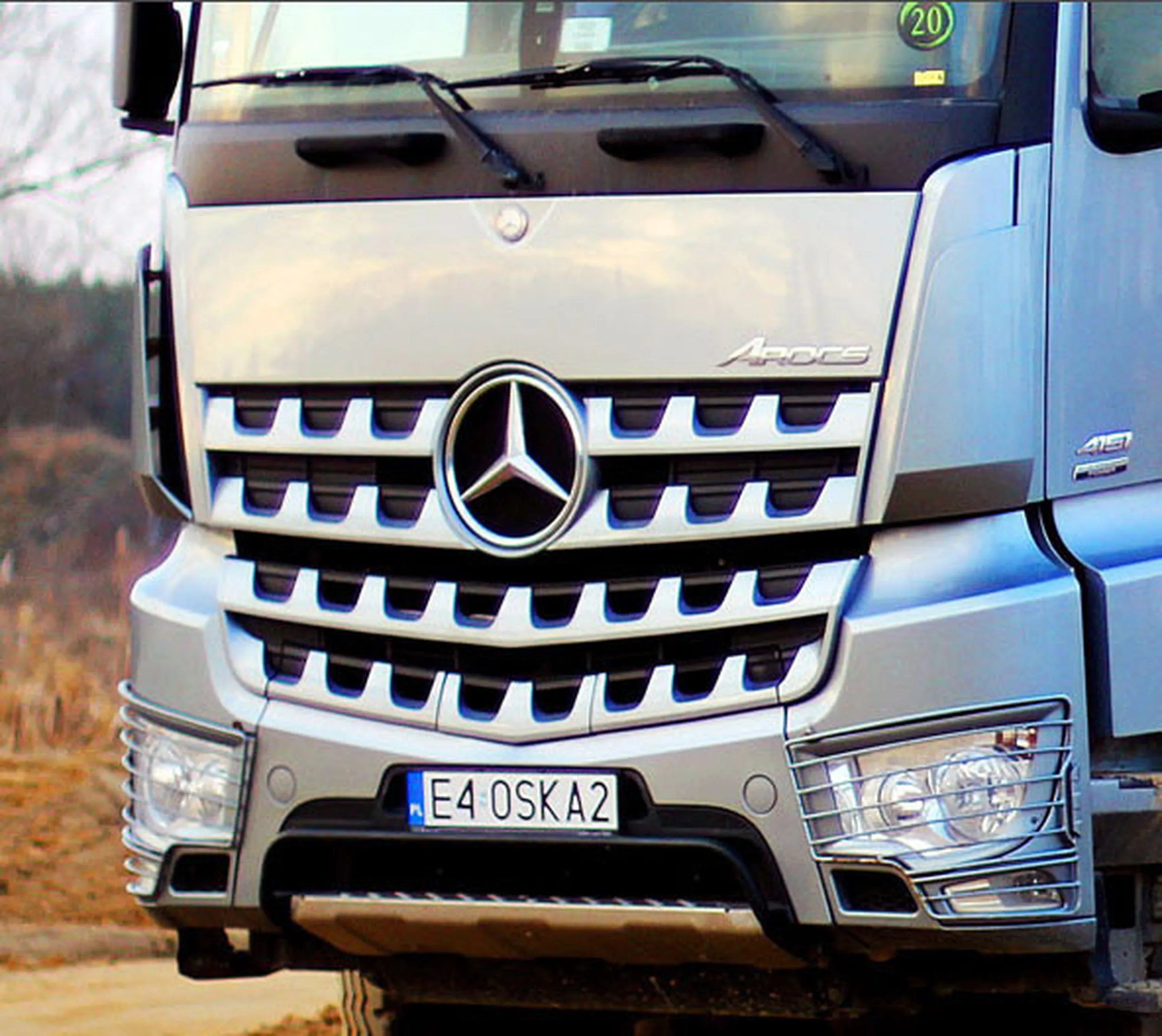 Fajny numer, blacha E4 OSKA2