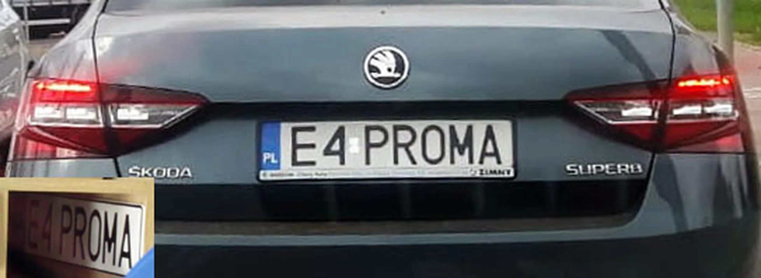 Fajny numer, blacha E4 PROMA