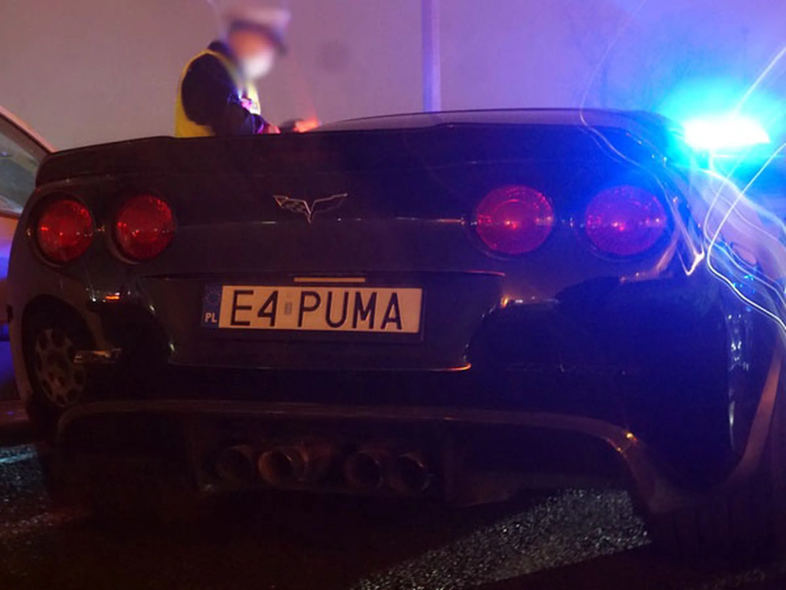 Fajny numer, blacha E4 PUMA