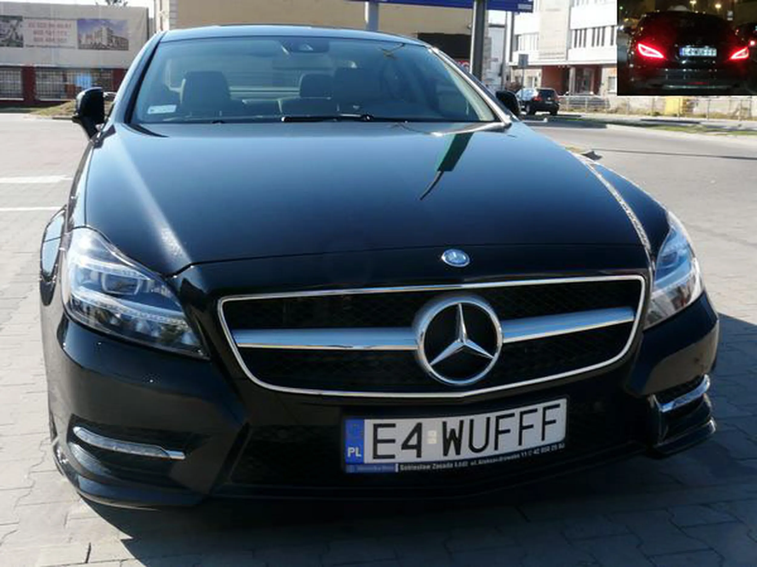 Fajny numer, blacha E4 WUFFF