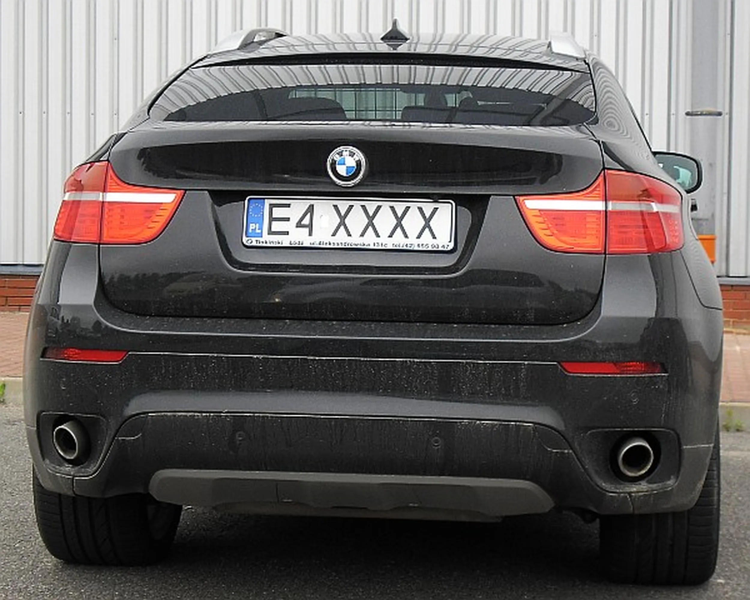 Fajny numer, blacha E4 XXXX