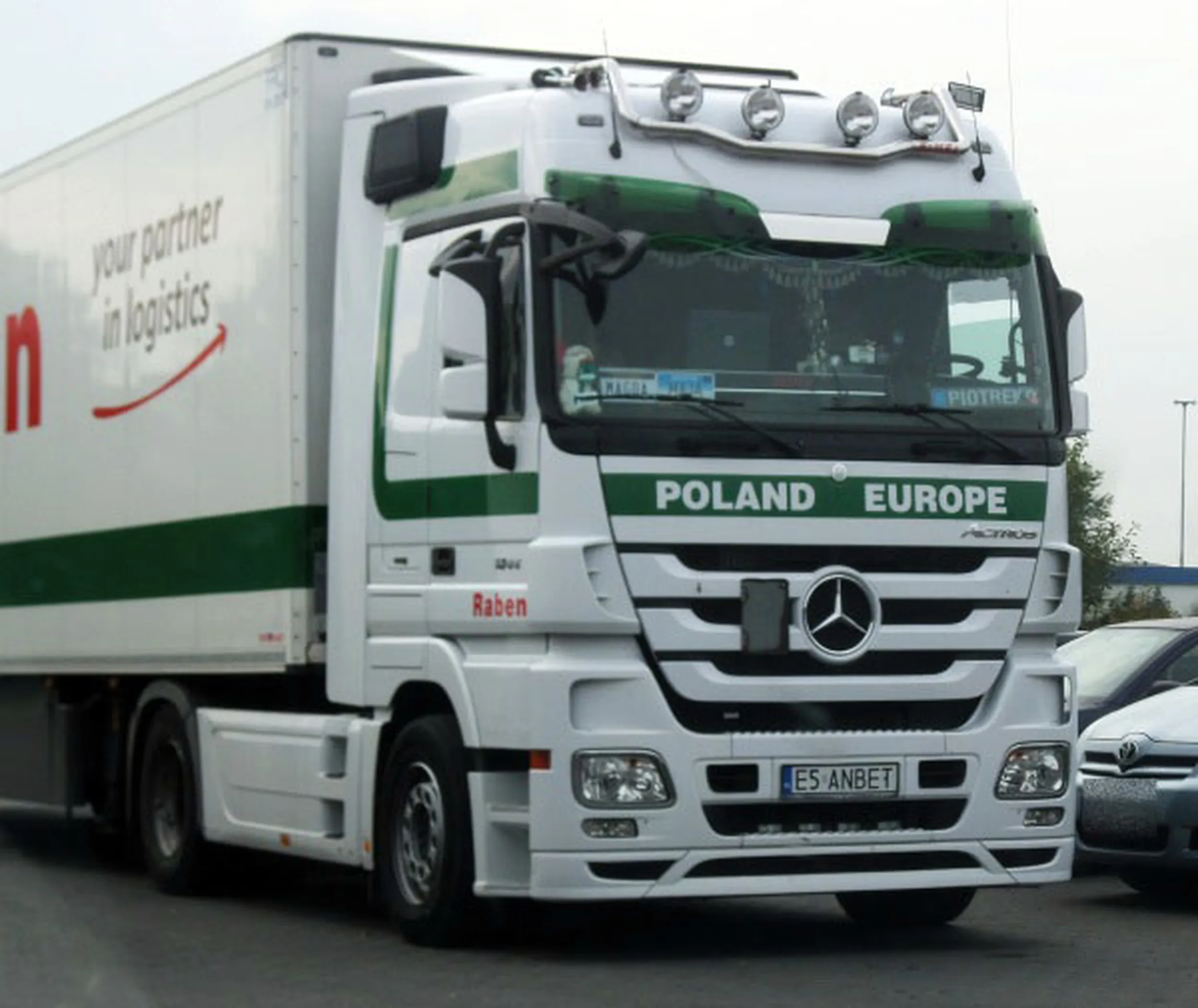 Fajny numer, blacha E5 ANBET