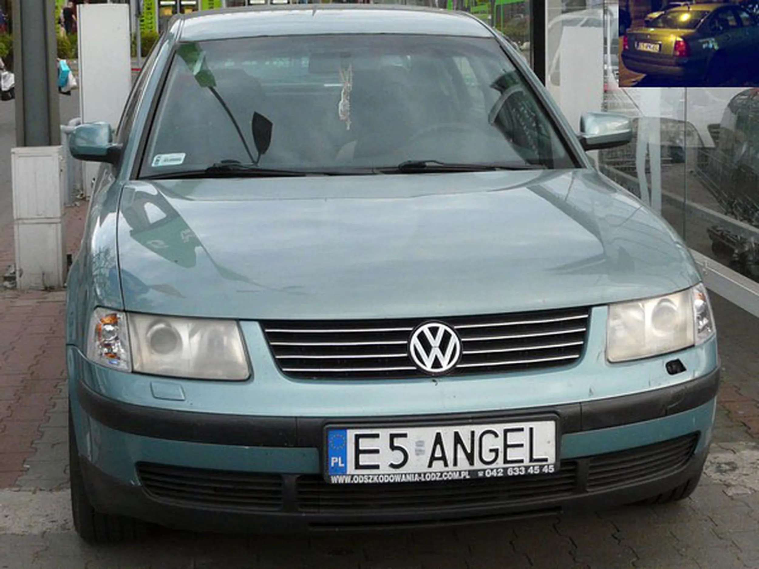 Fajny numer, blacha E5 ANGEL