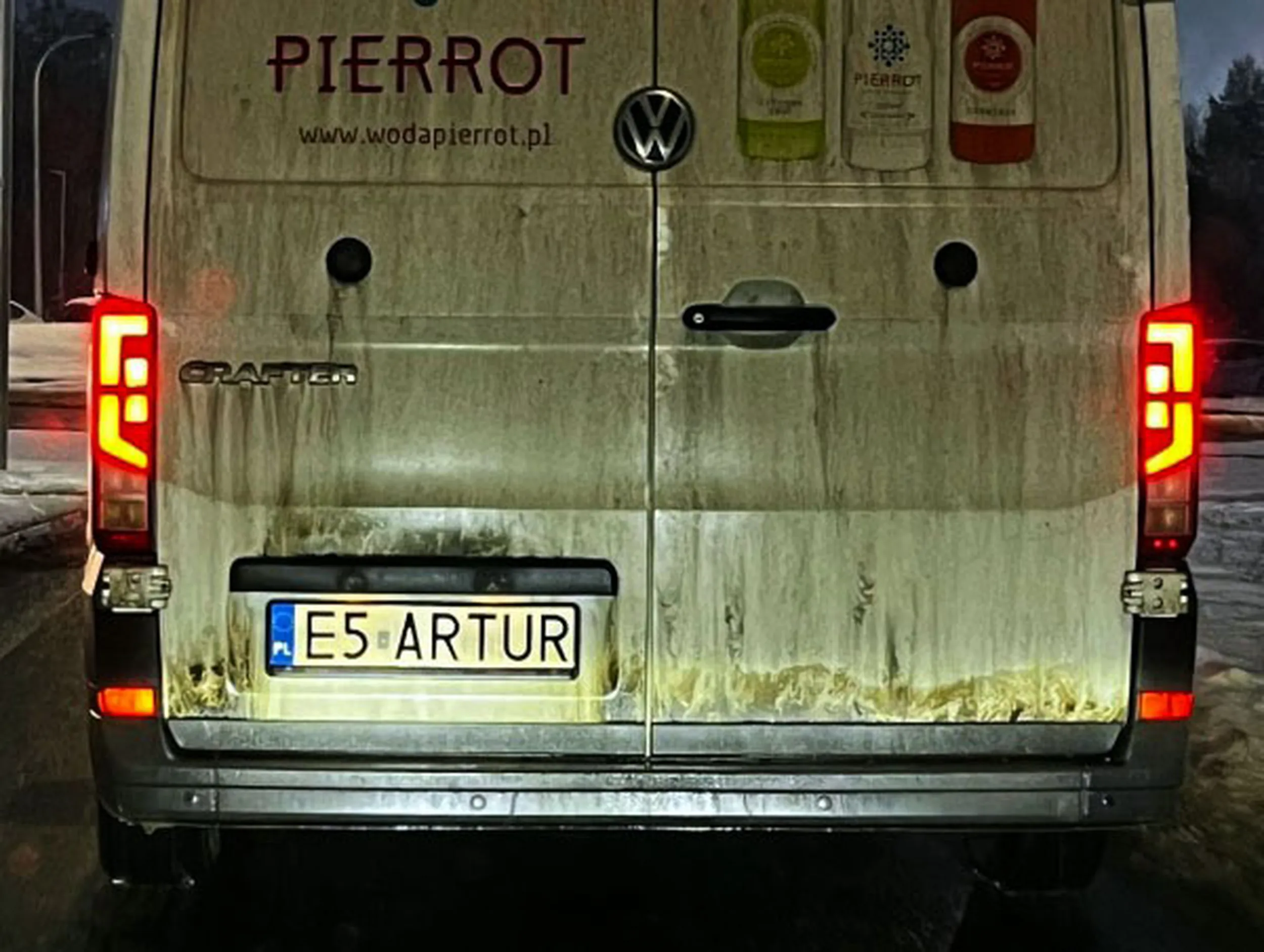 Fajny numer, blacha E5 ARTUR