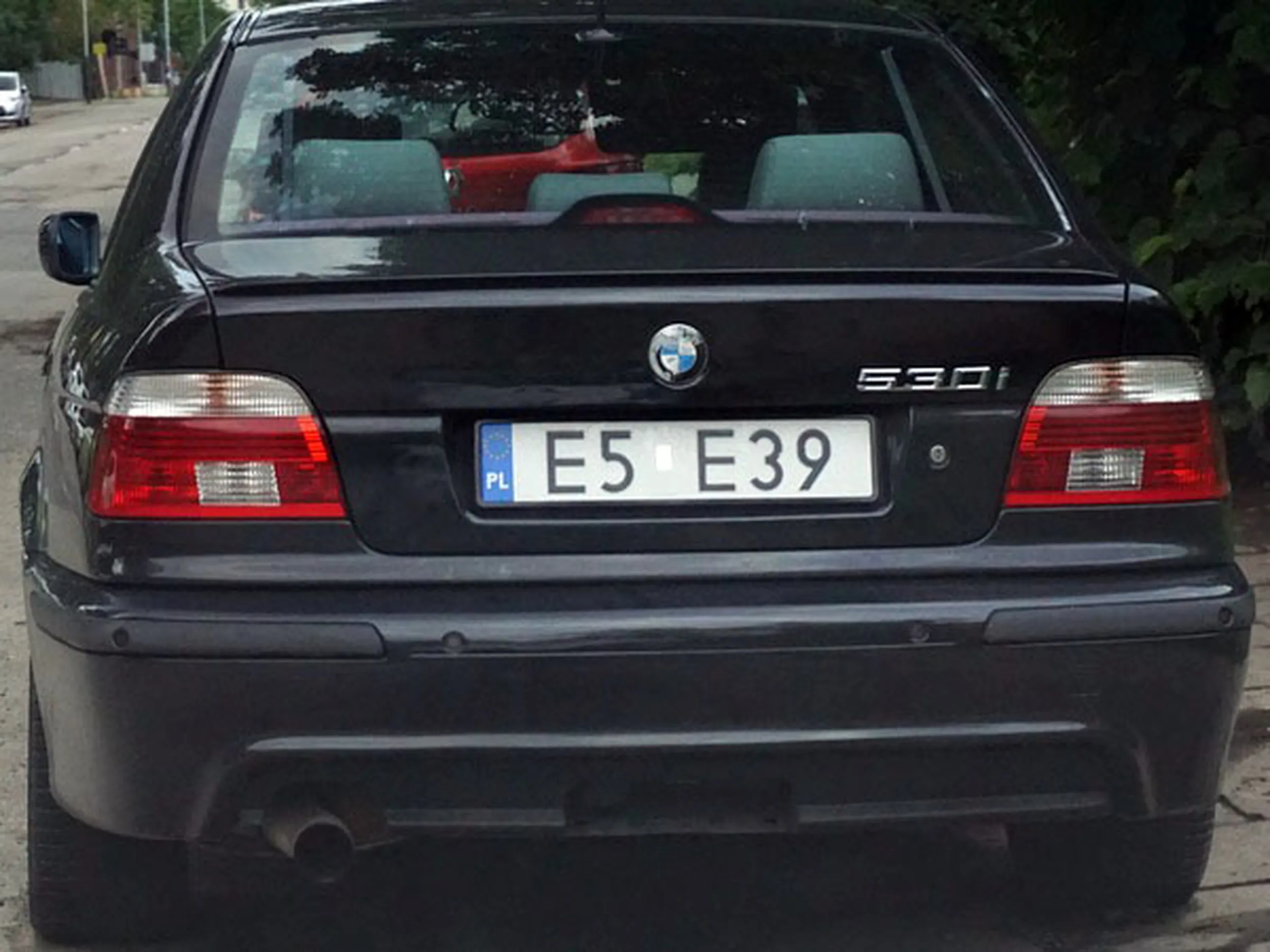 Fajny numer, blacha E5 E39