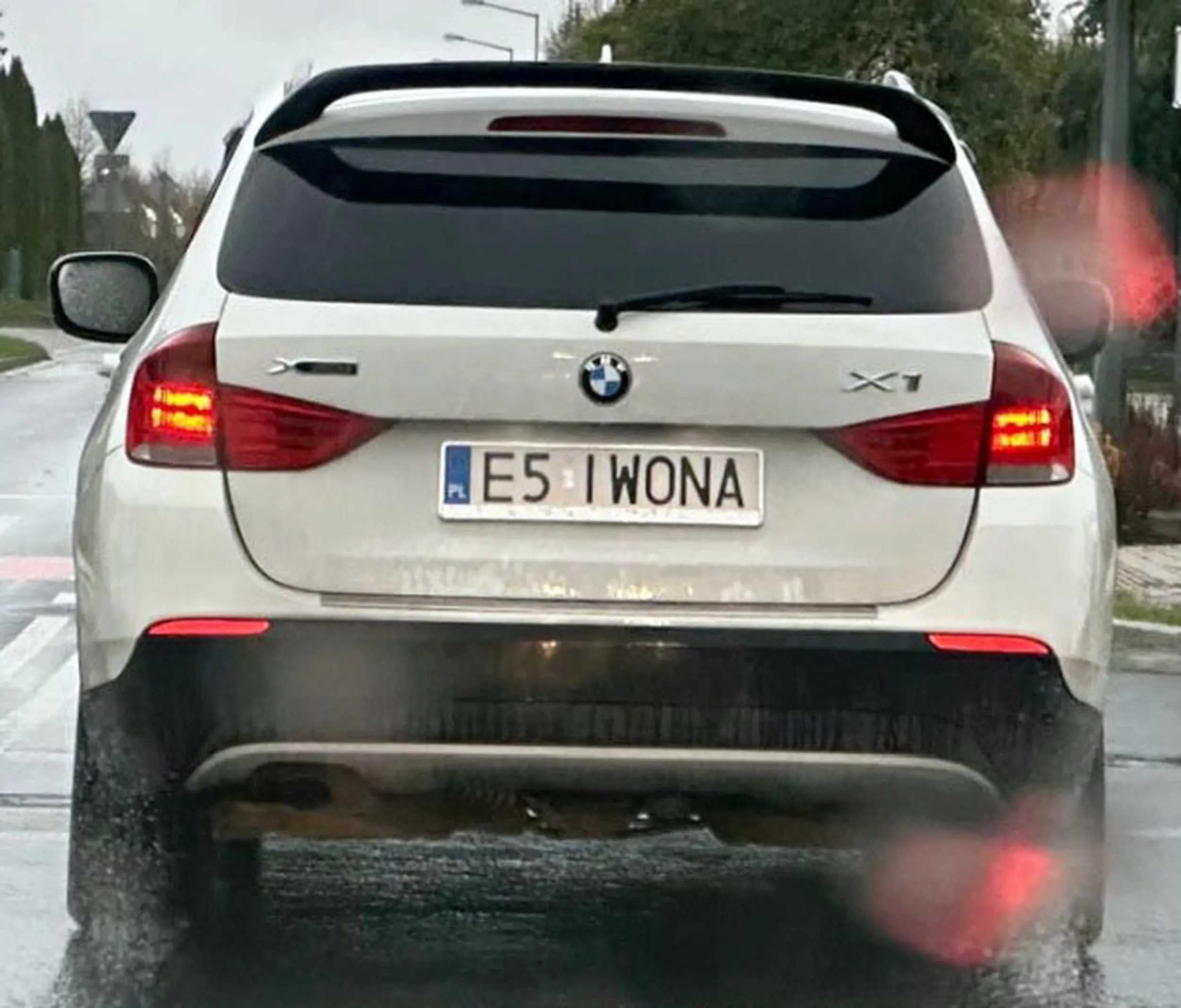 Fajny numer, blacha E5 IWONA