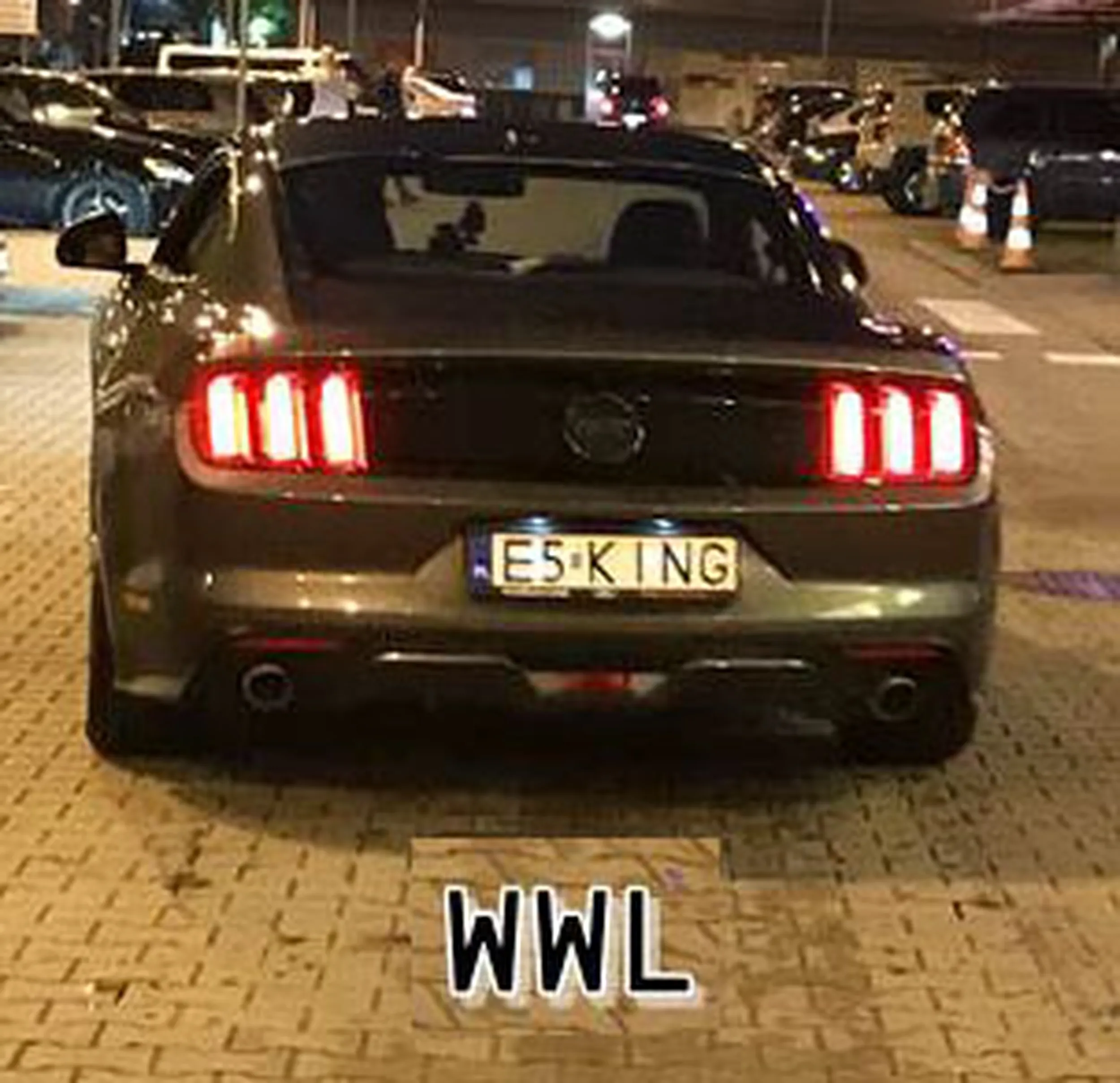 Fajny numer, blacha E5 KING