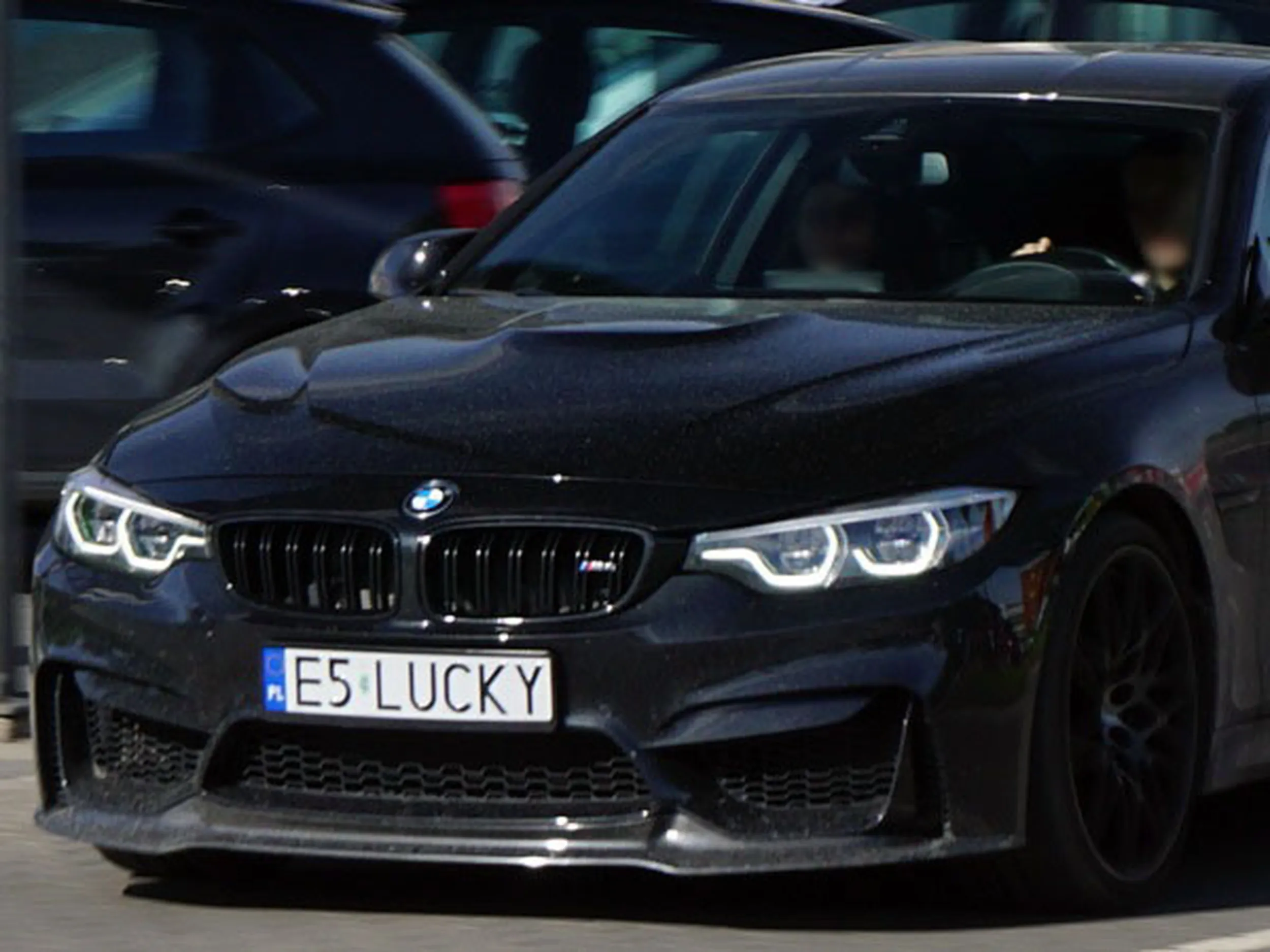 Fajny numer, blacha E5 LUCKY