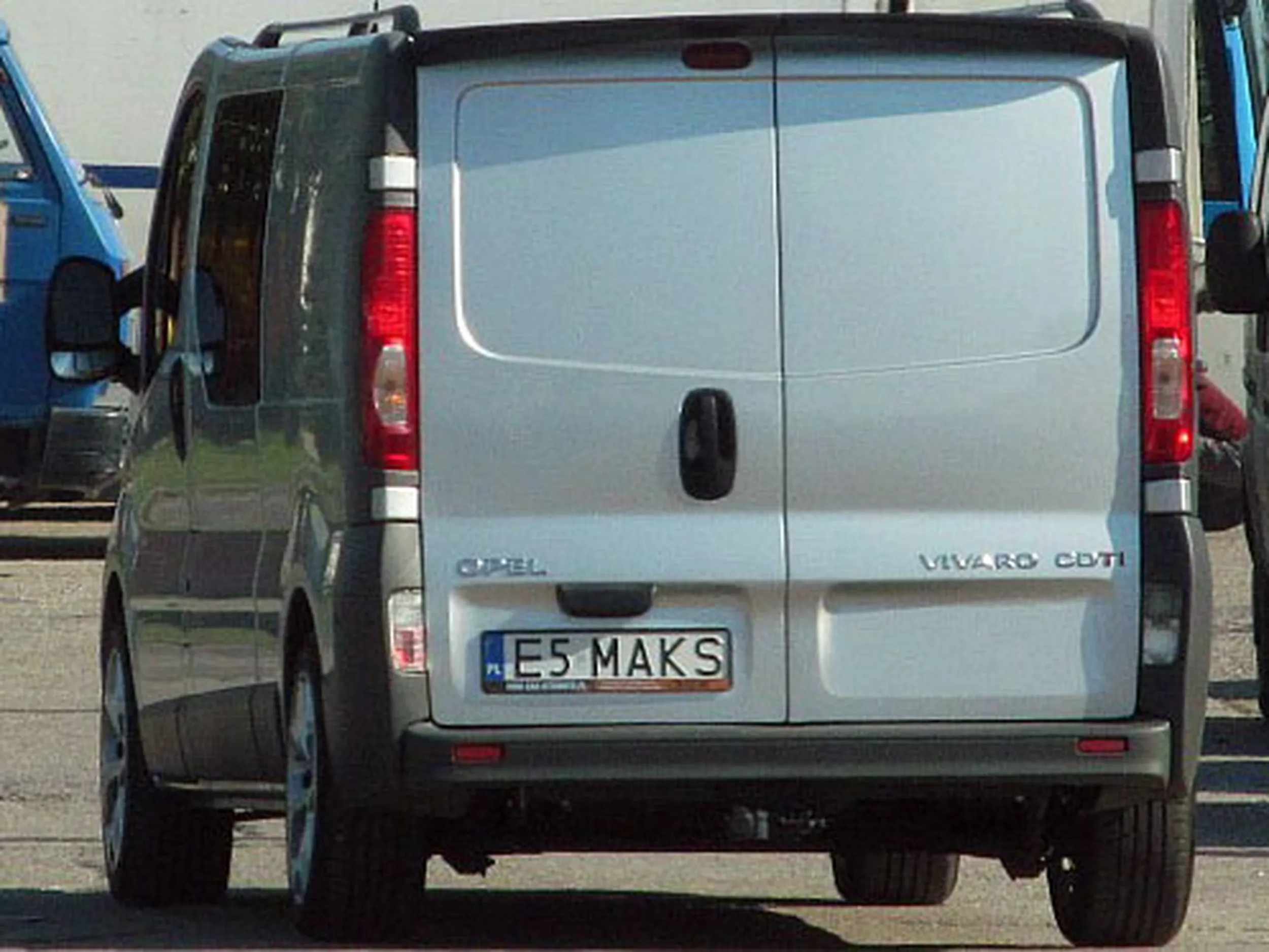 Fajny numer, blacha E5 MAKS