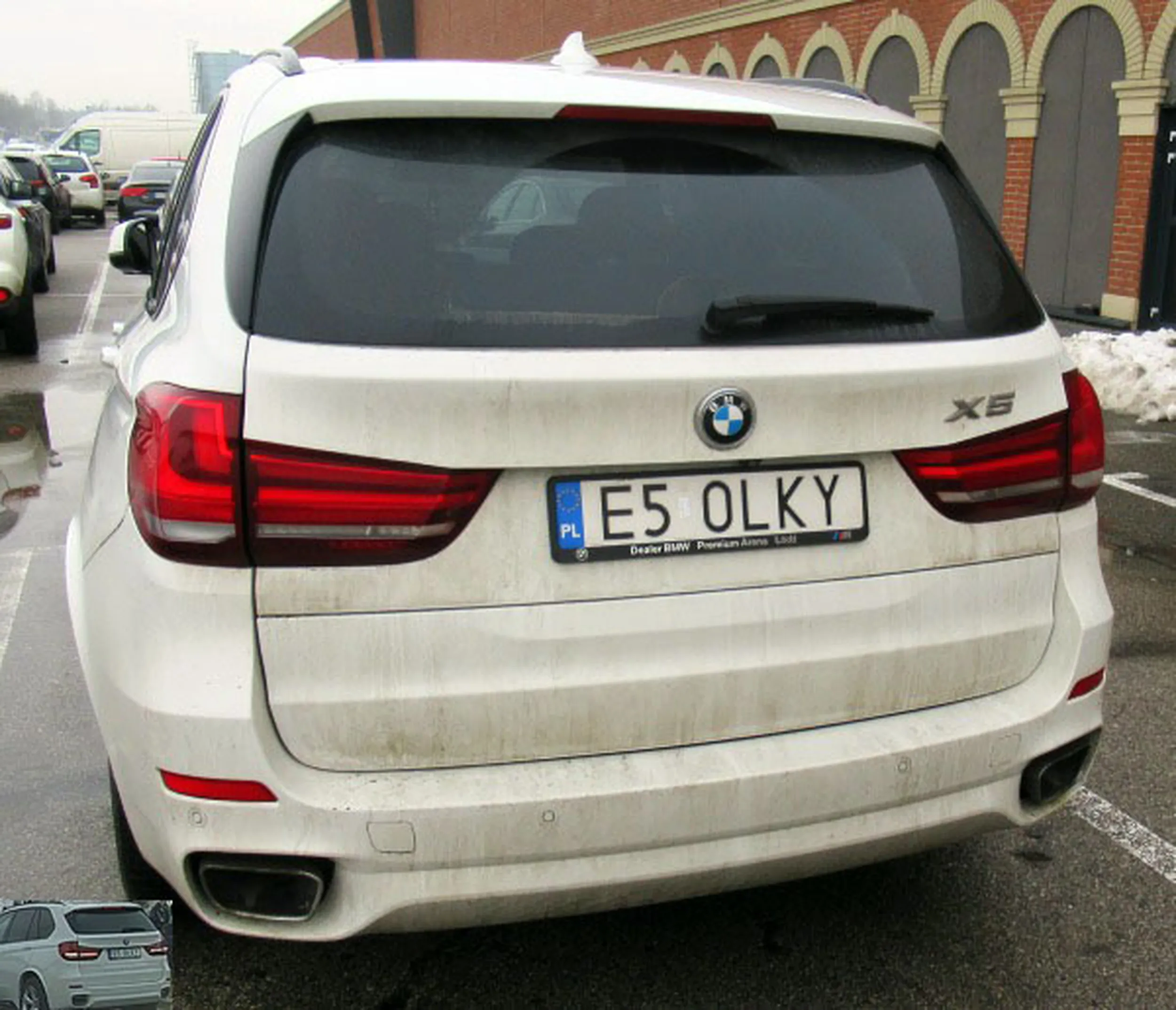 Fajny numer, blacha E5 OLKY