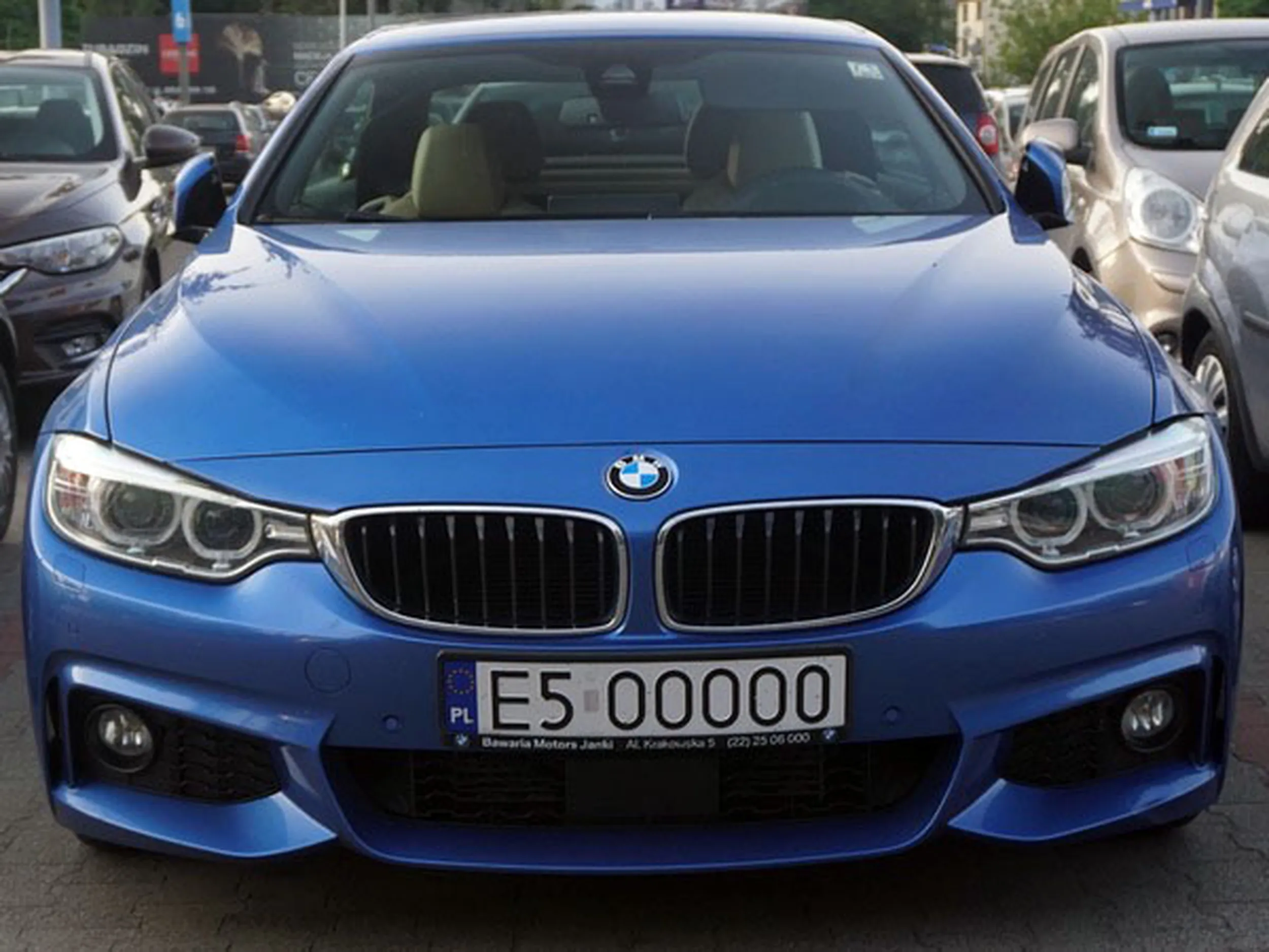 Fajny numer, blacha E5 OOOO0