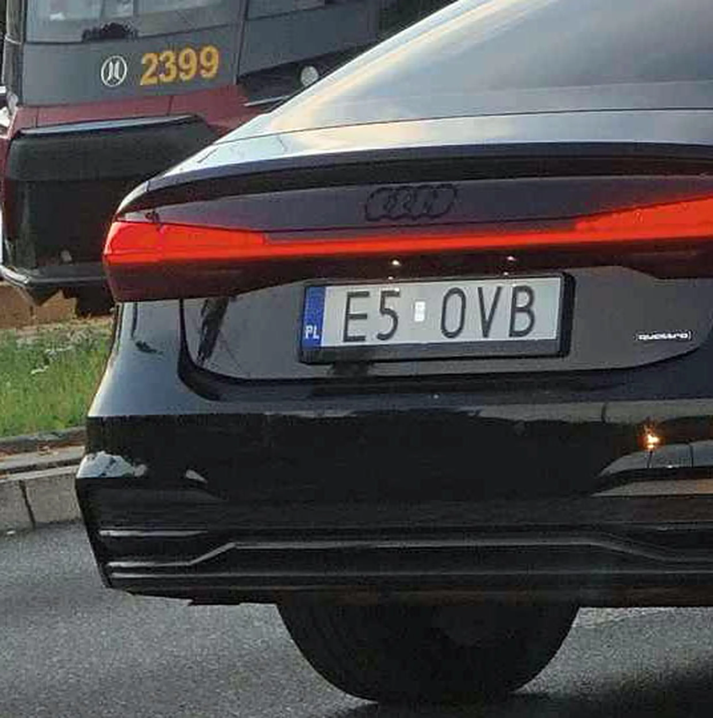 Fajny numer, blacha E5 OVB