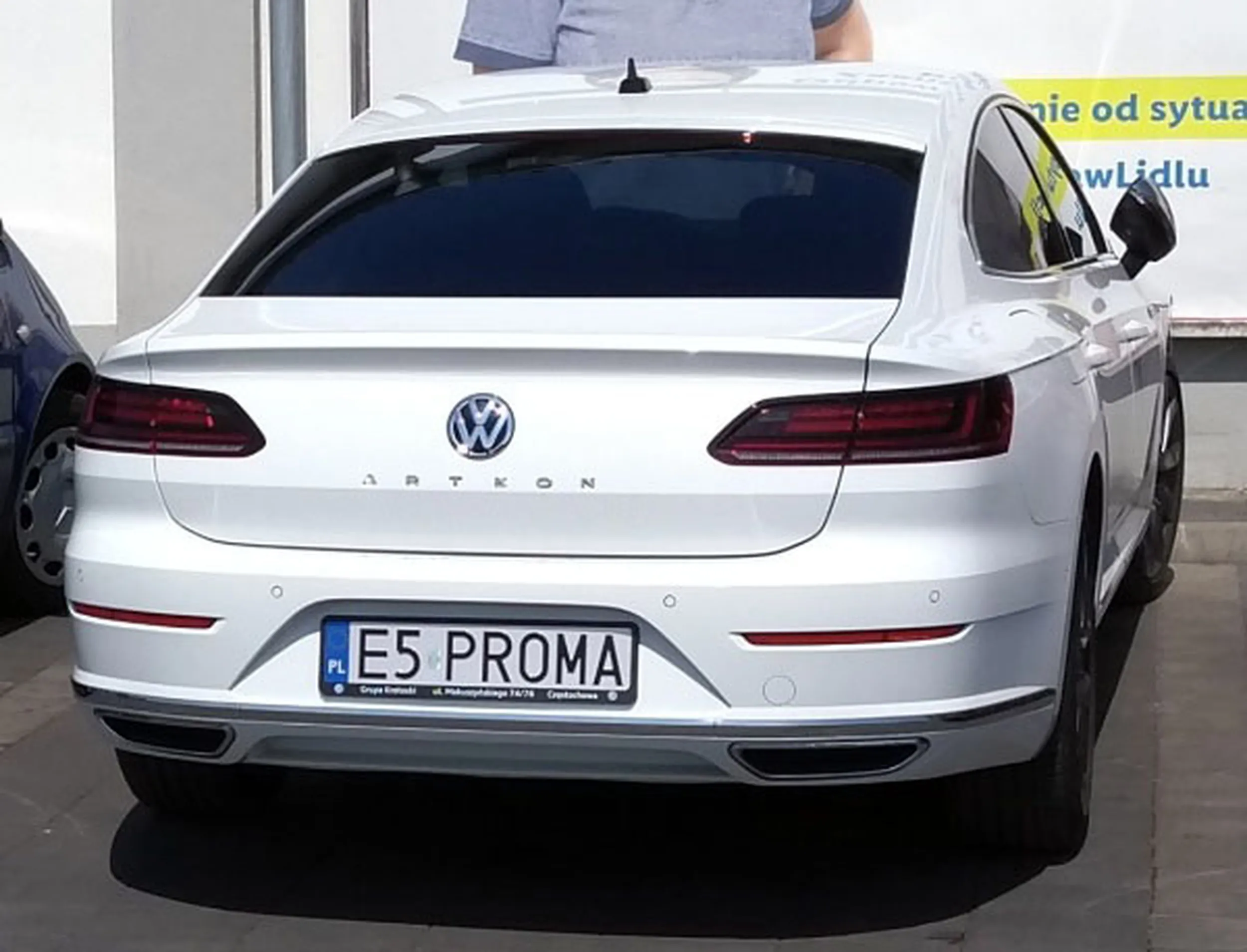 Fajny numer, blacha E5 PROMA