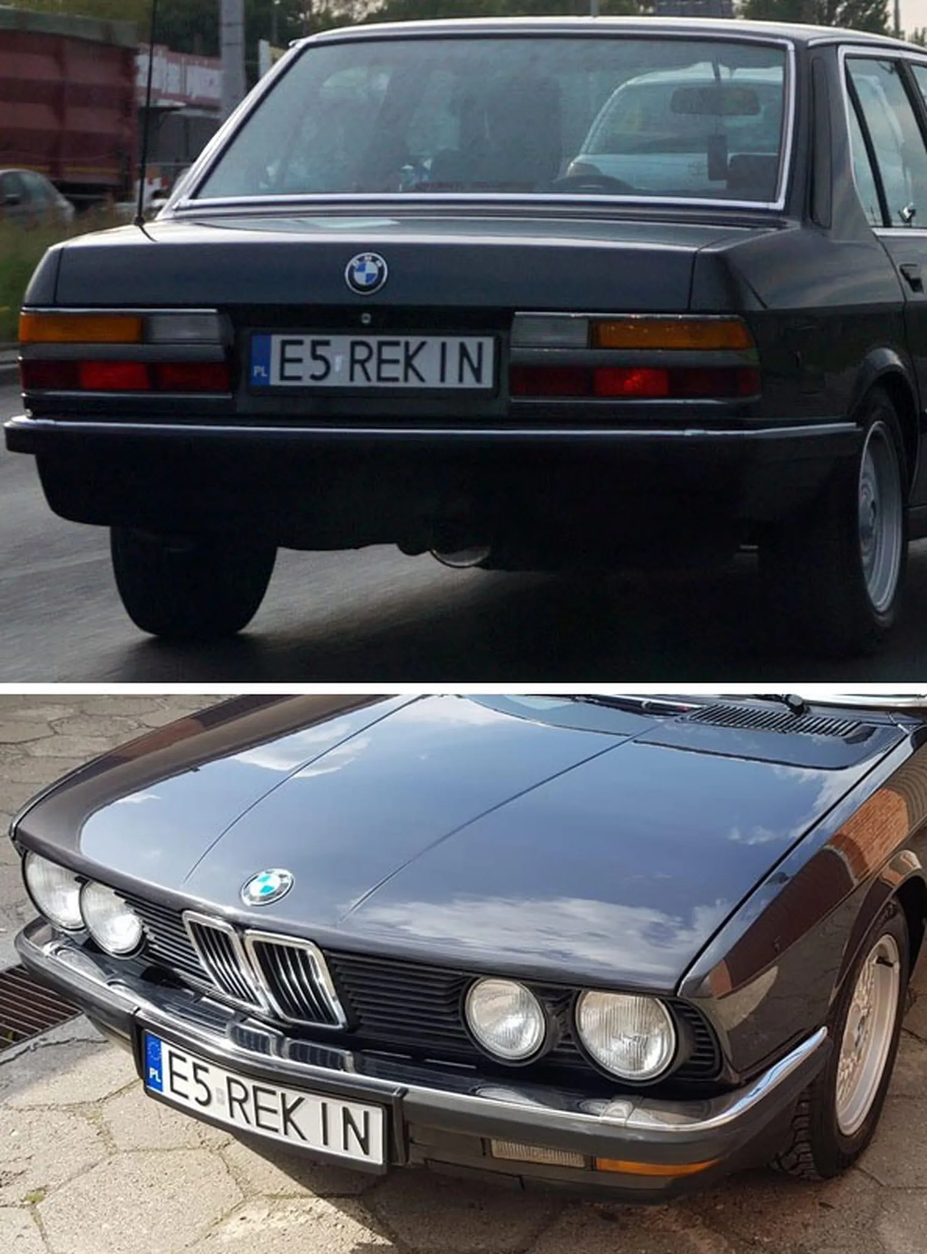 Fajny numer, blacha E5 REKIN