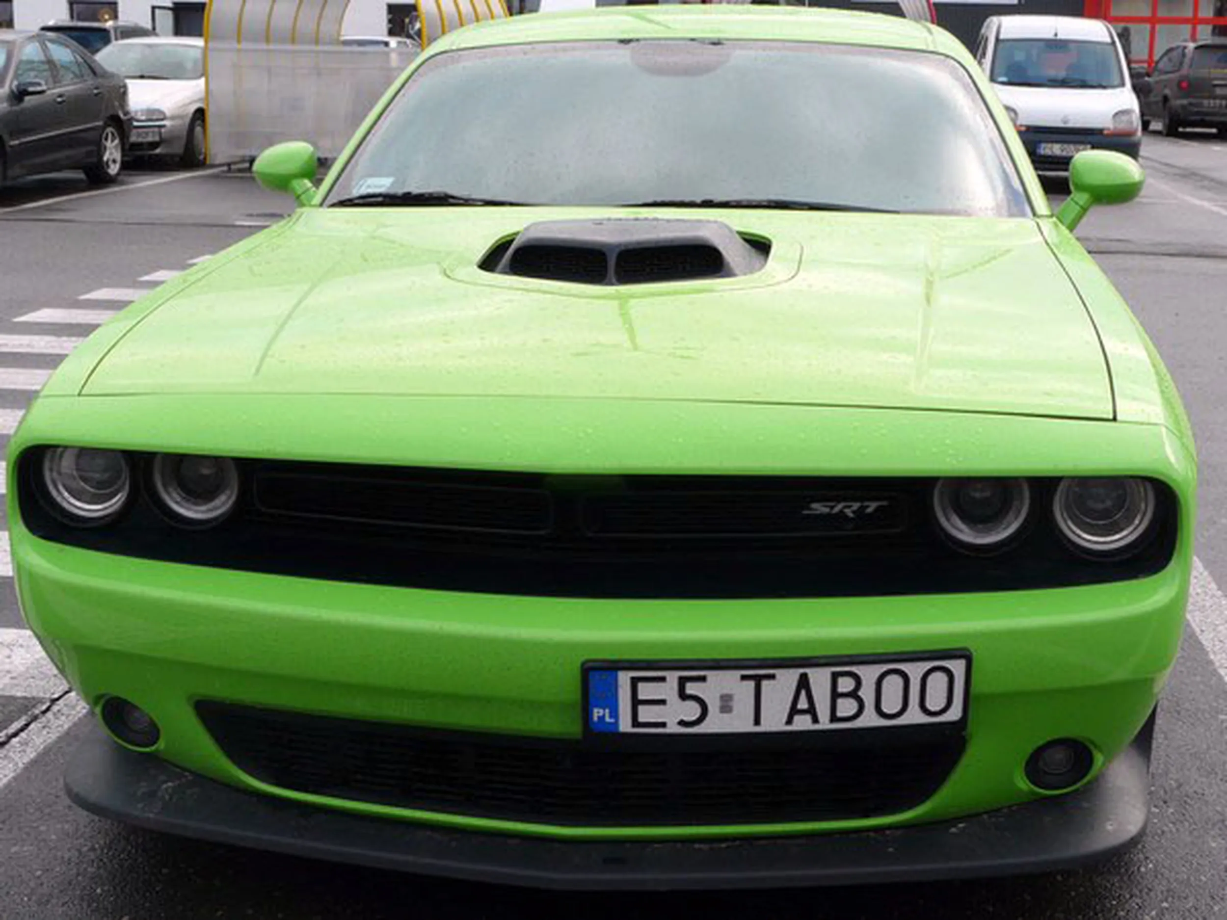 Fajny numer, blacha E5 TABOO