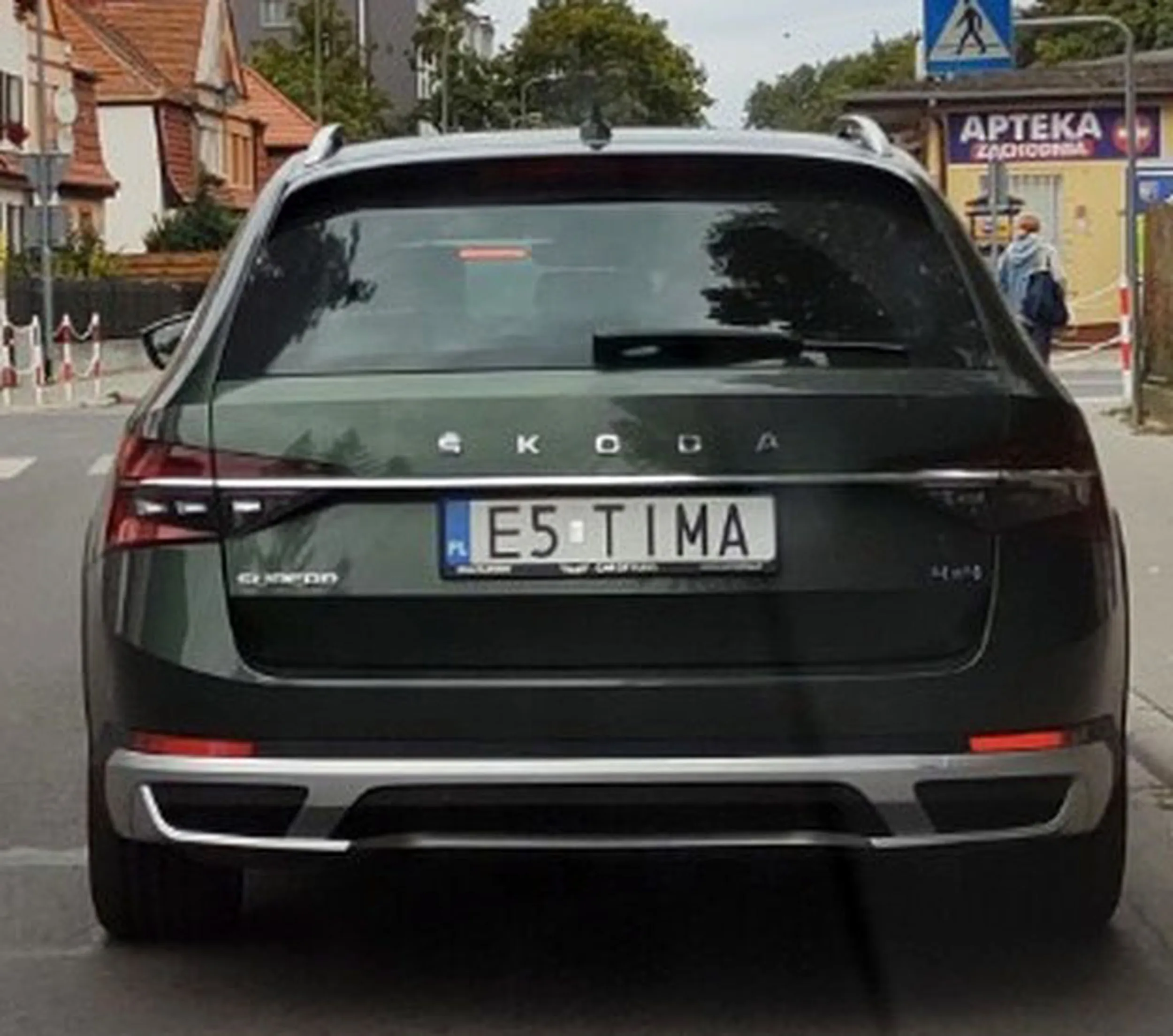 Fajny numer, blacha E5 TIMA