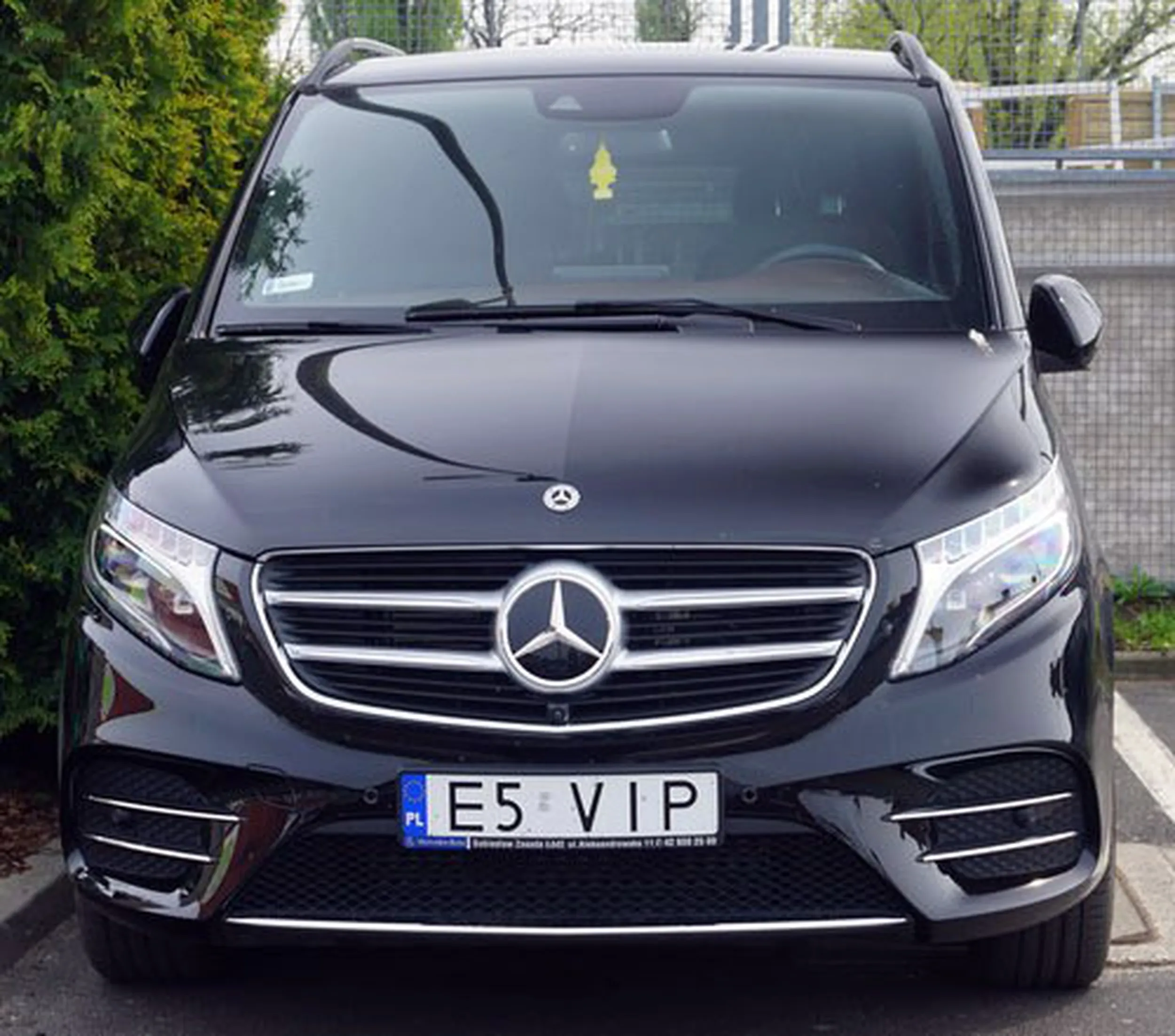 Fajny numer, blacha E5 VIP