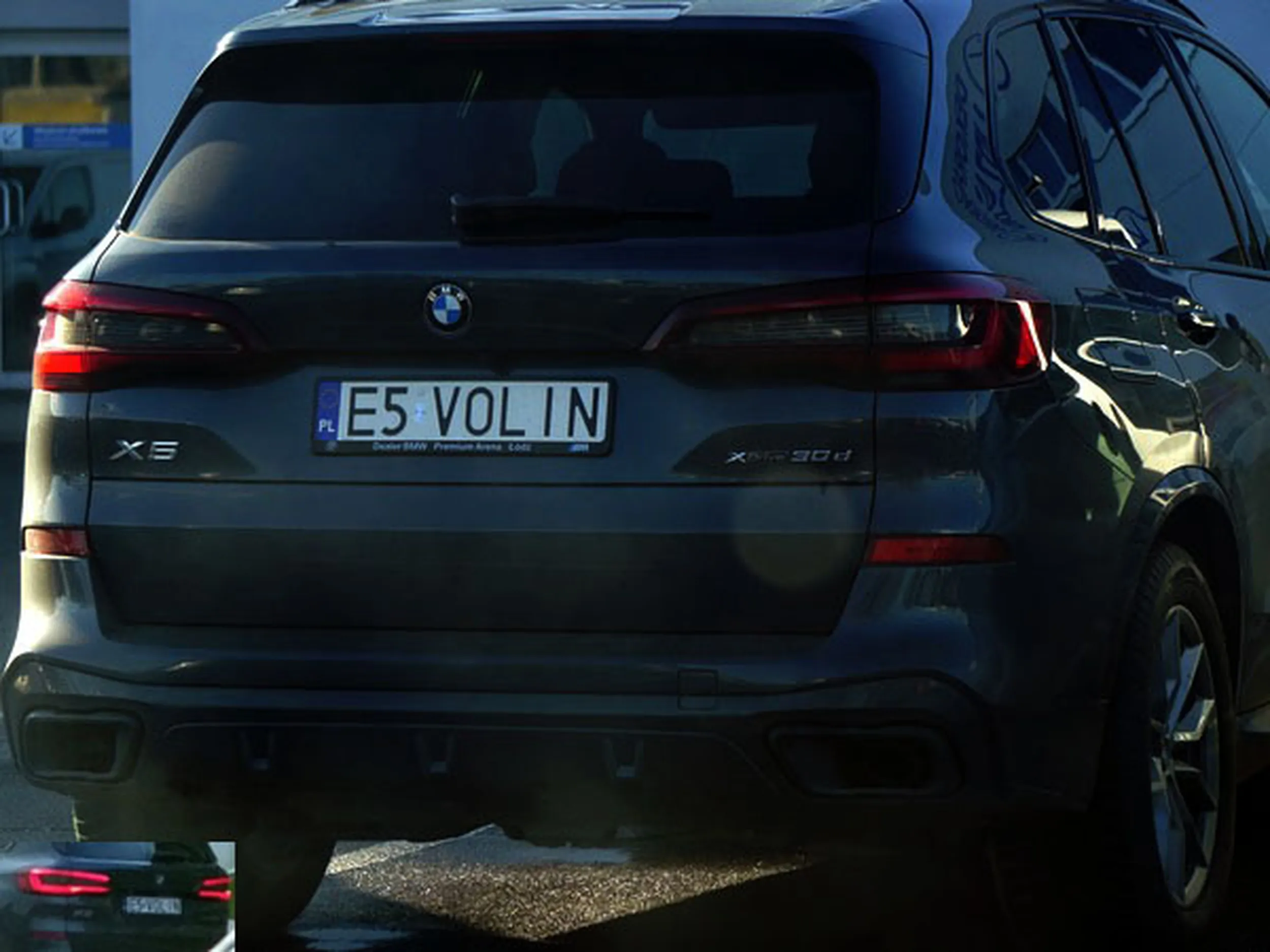 Fajny numer, blacha E5 VOLIN