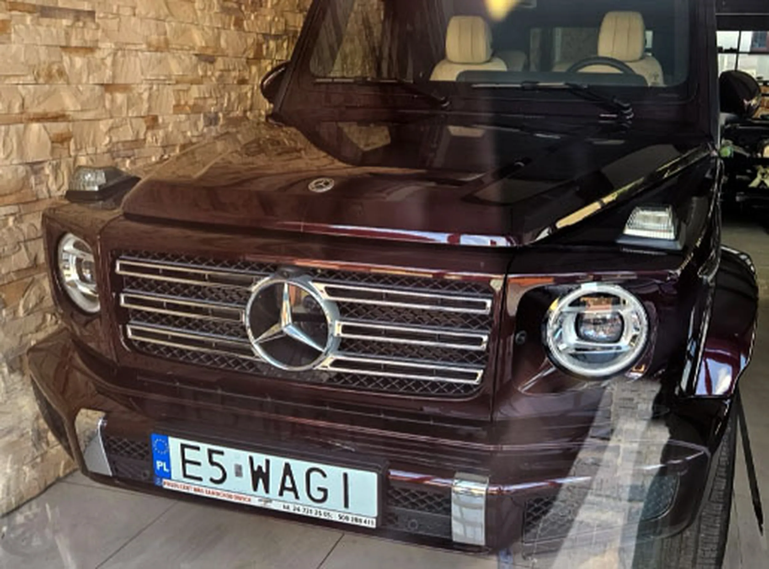 Fajny numer, blacha E5 WAGI