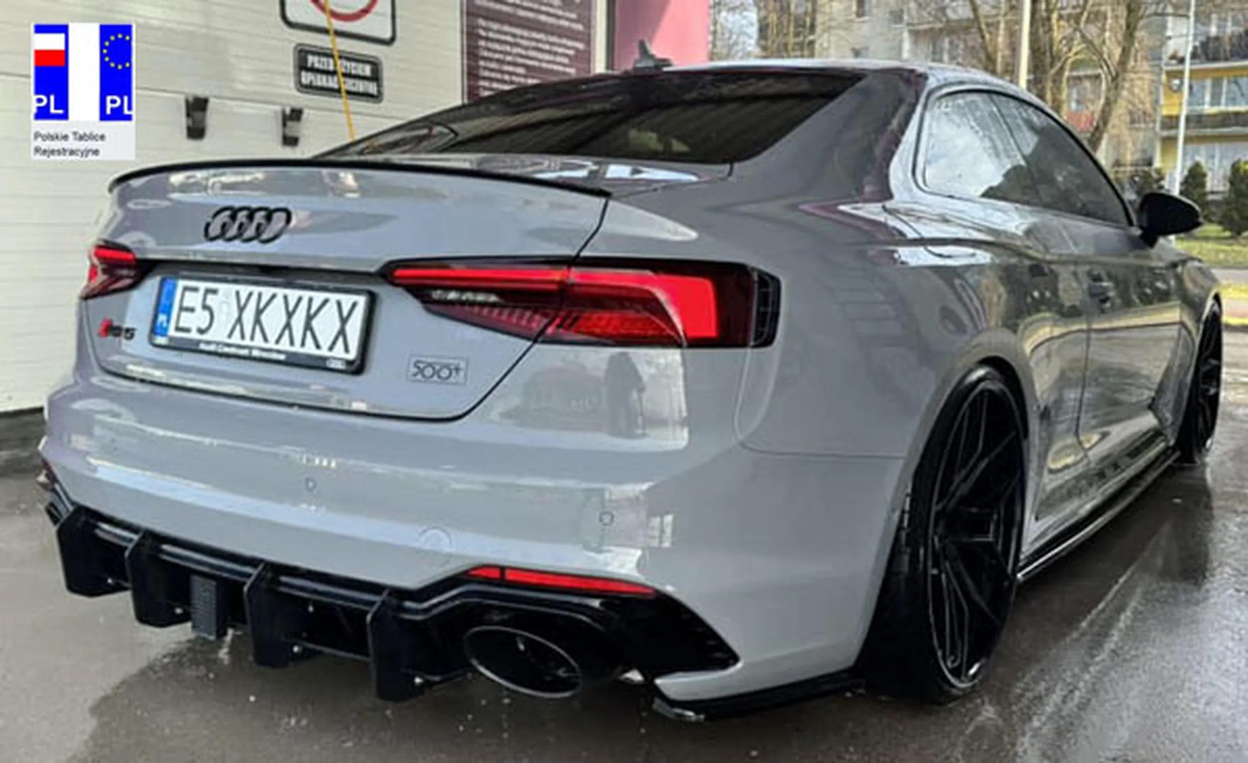 Fajny numer, blacha E5 XKXKX