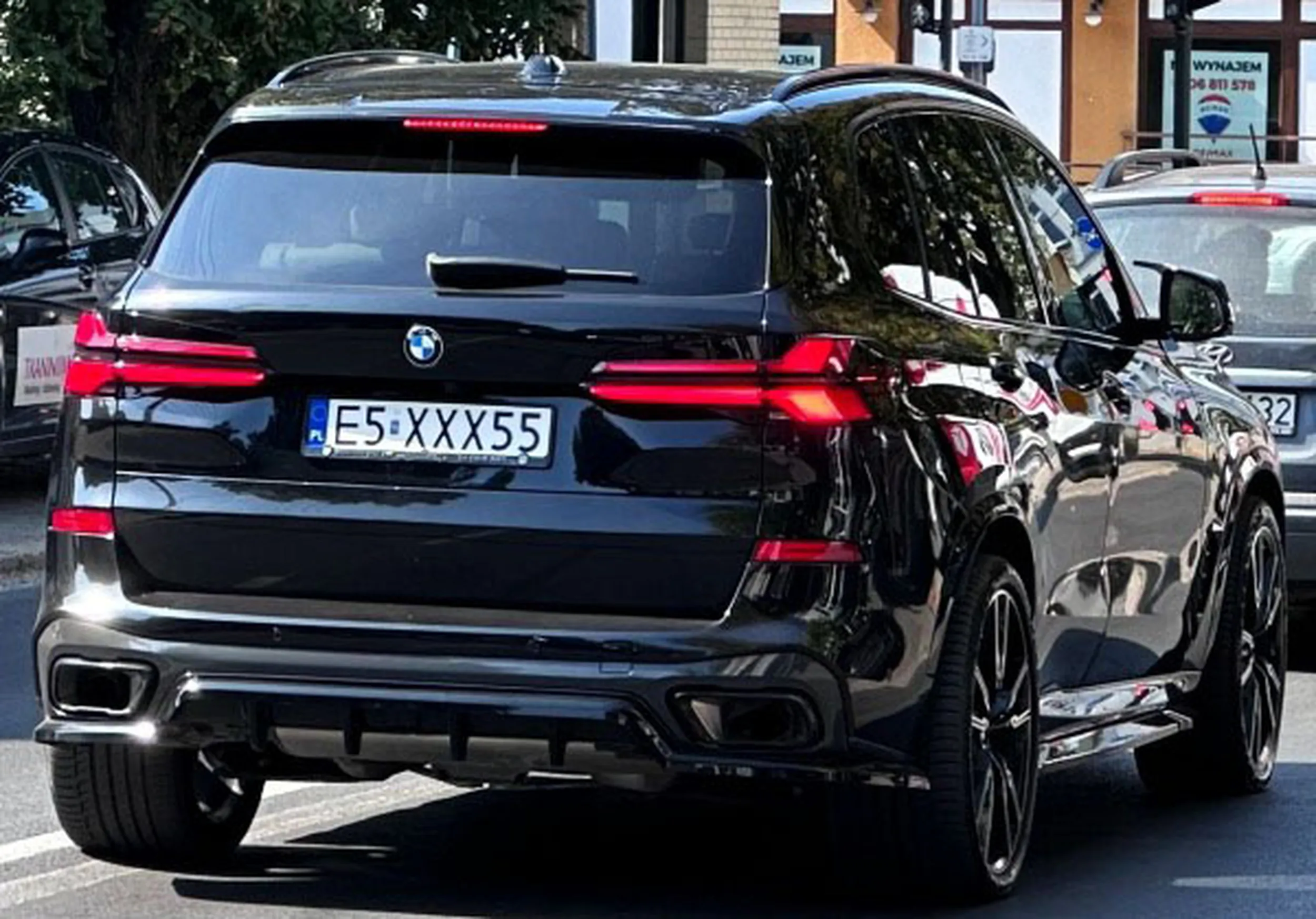 Fajny numer, blacha E5 XXX55