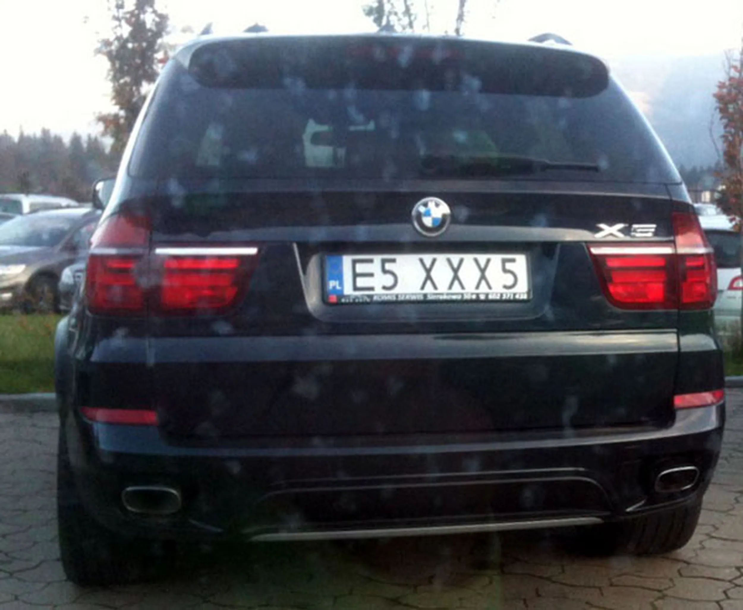 Fajny numer, blacha E5 XXX5