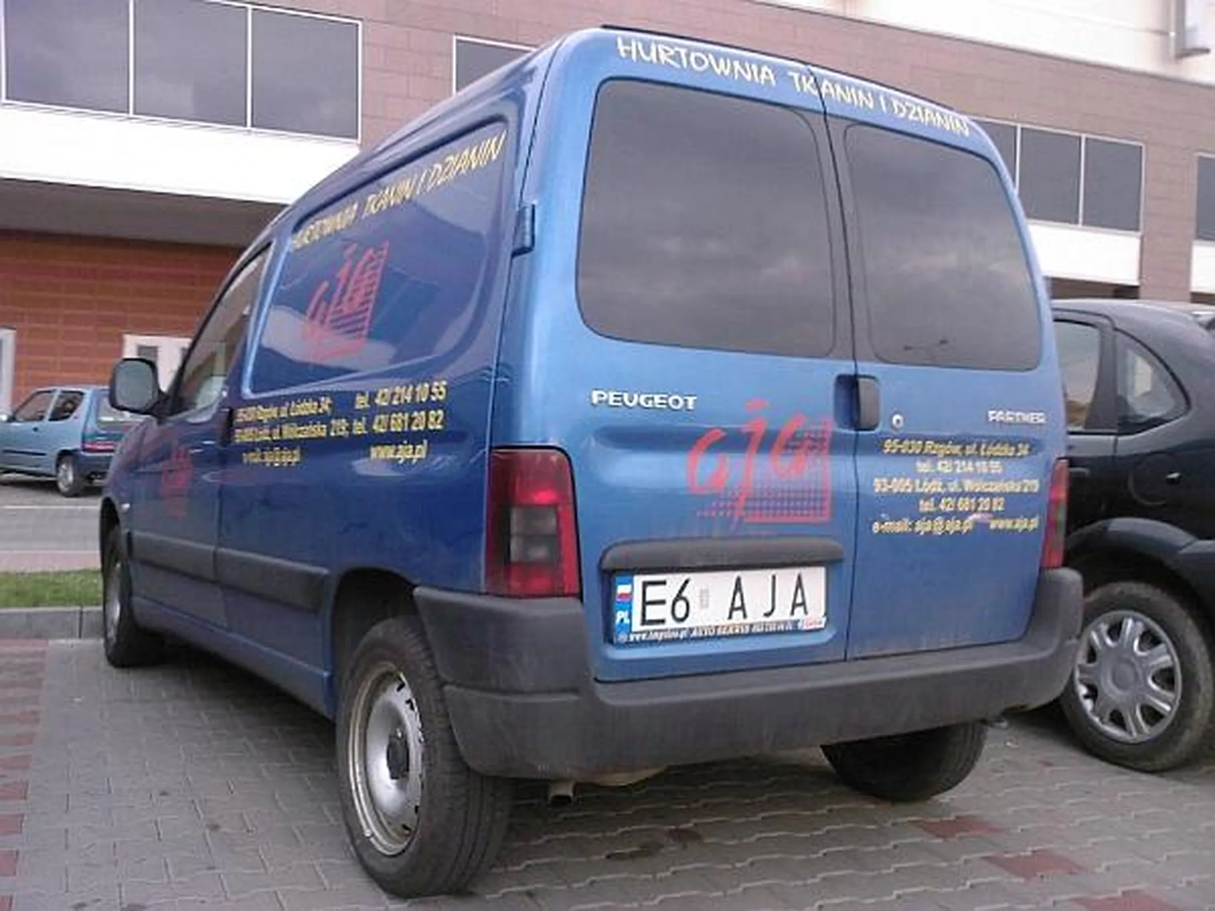 Fajny numer, blacha E6 AJA