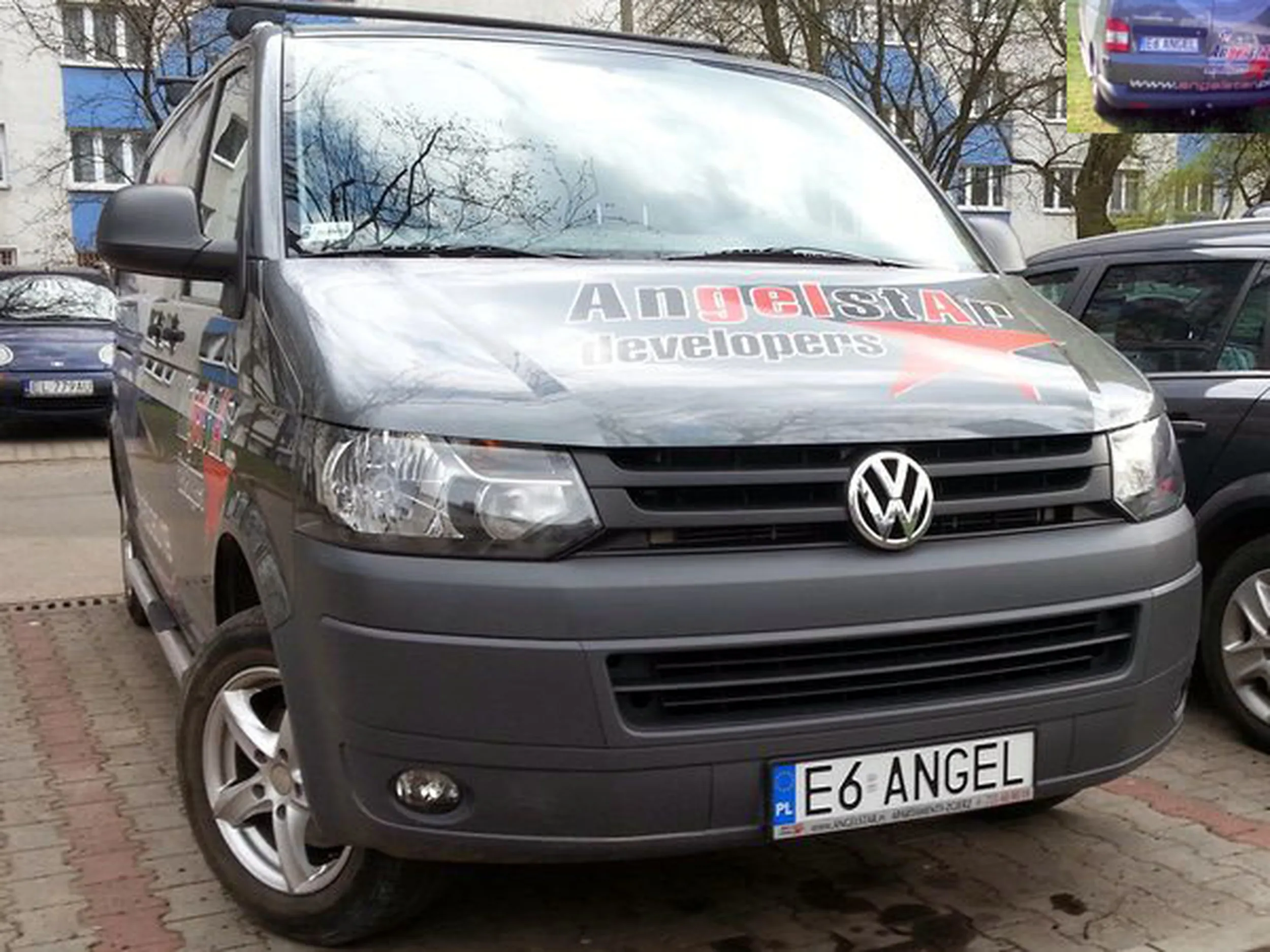 Fajny numer, blacha E6 ANGEL