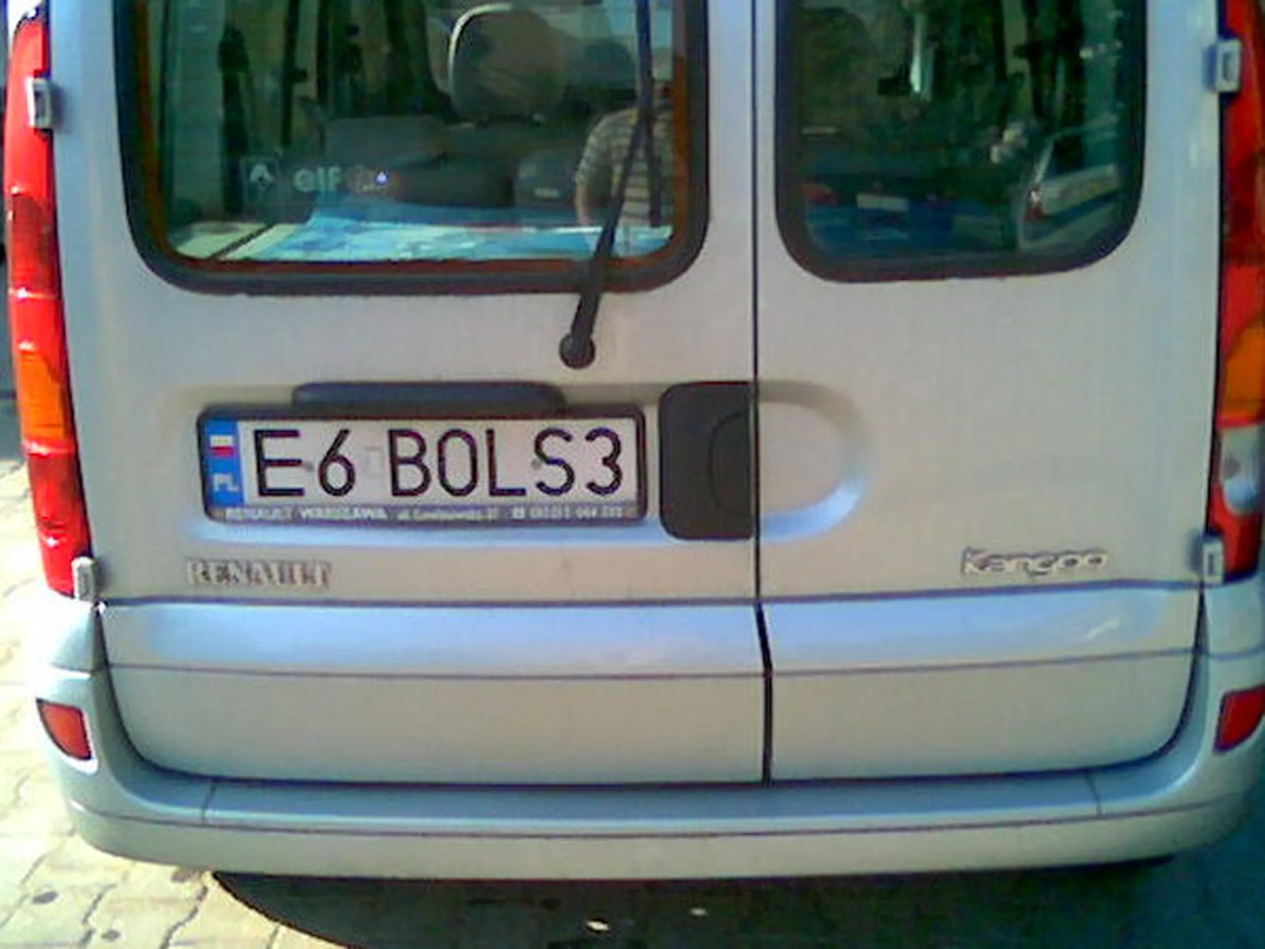 Fajny numer, blacha E6 BOLS3