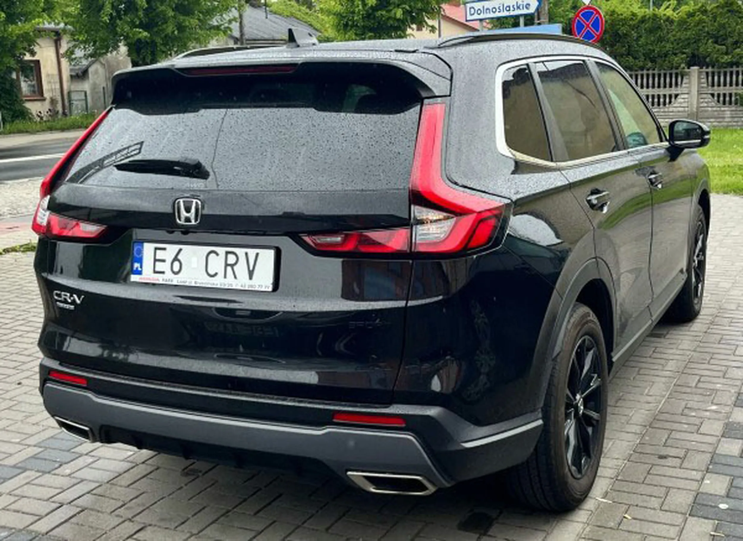 Fajny numer, blacha E6 CRV