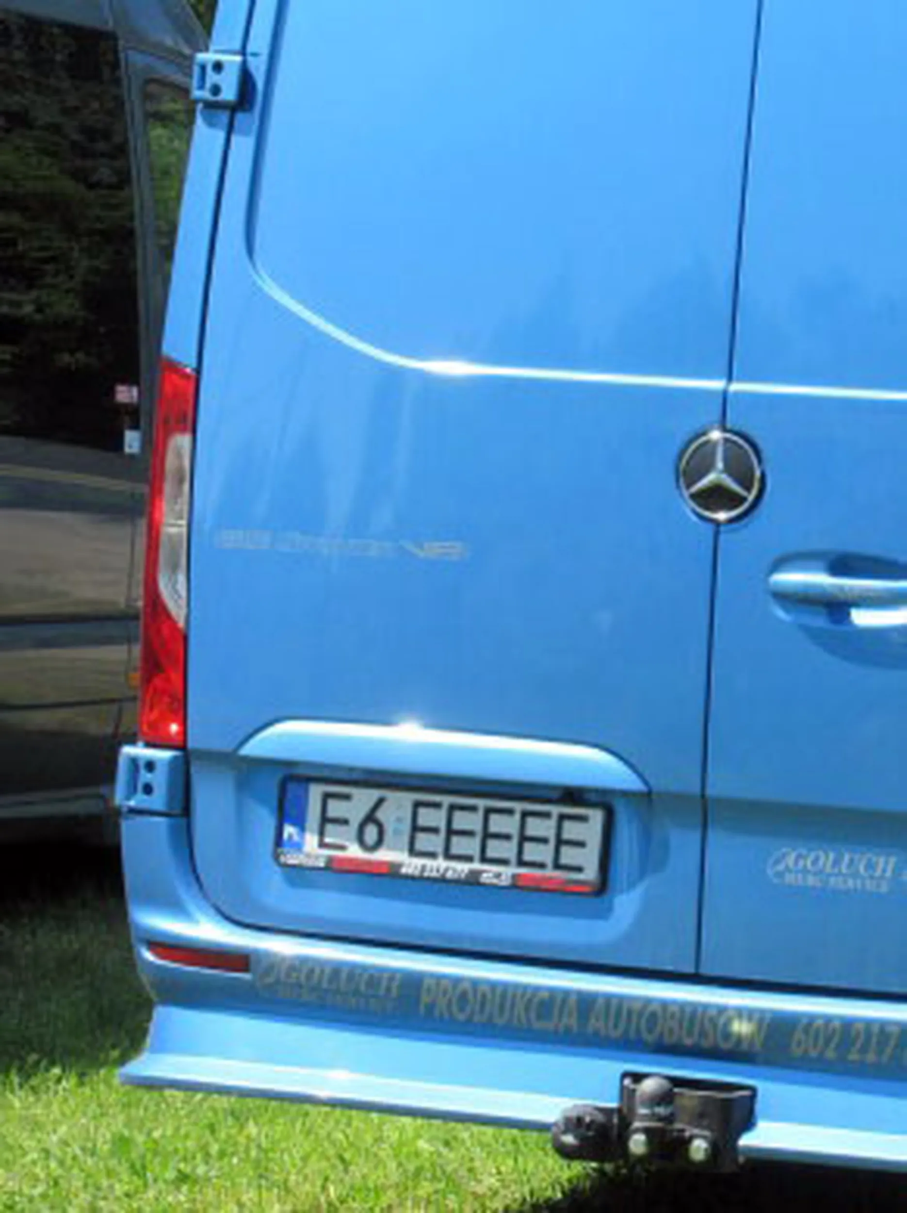 Fajny numer, blacha E6 EEEEE