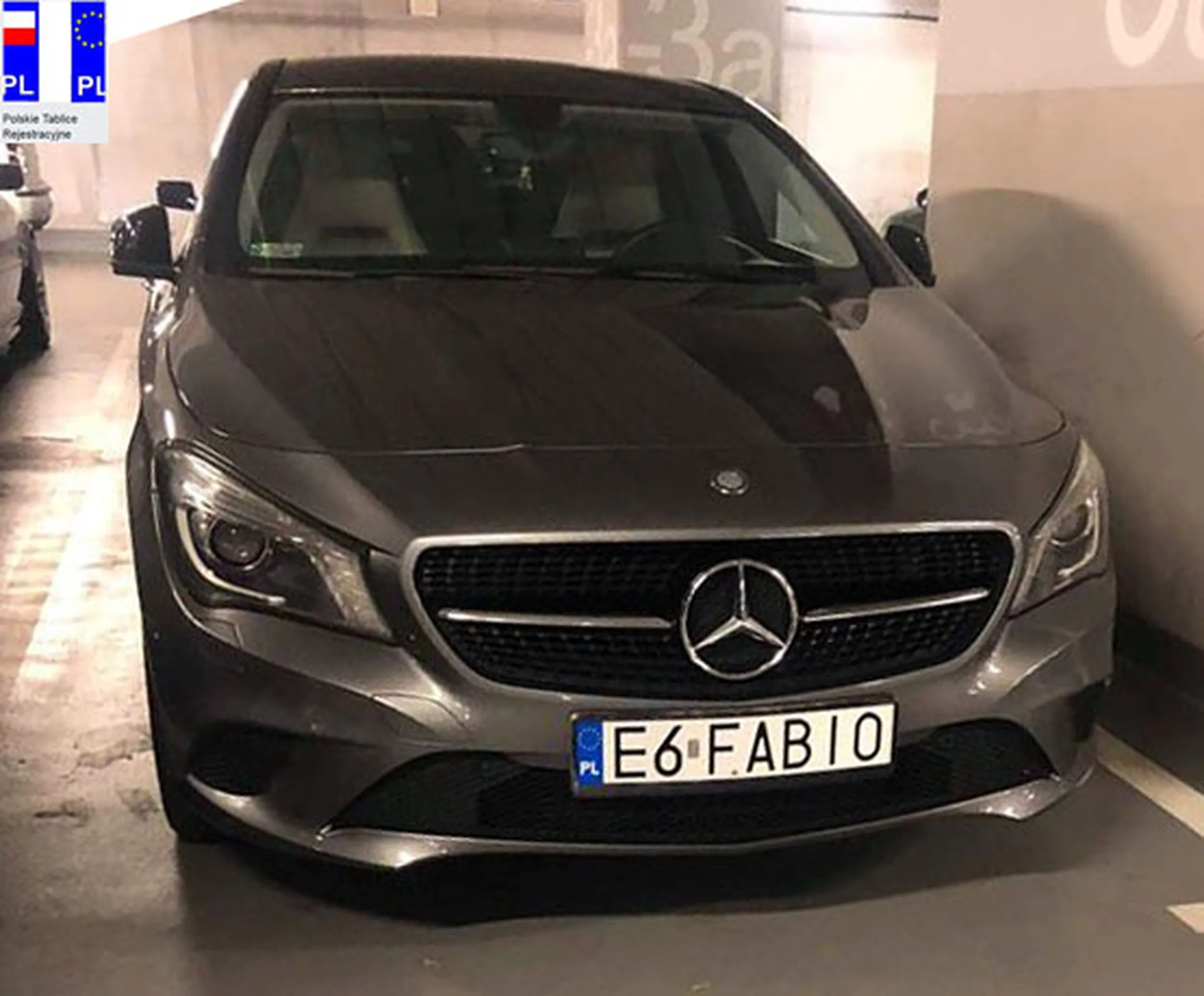 Fajny numer, blacha E6 FABIO