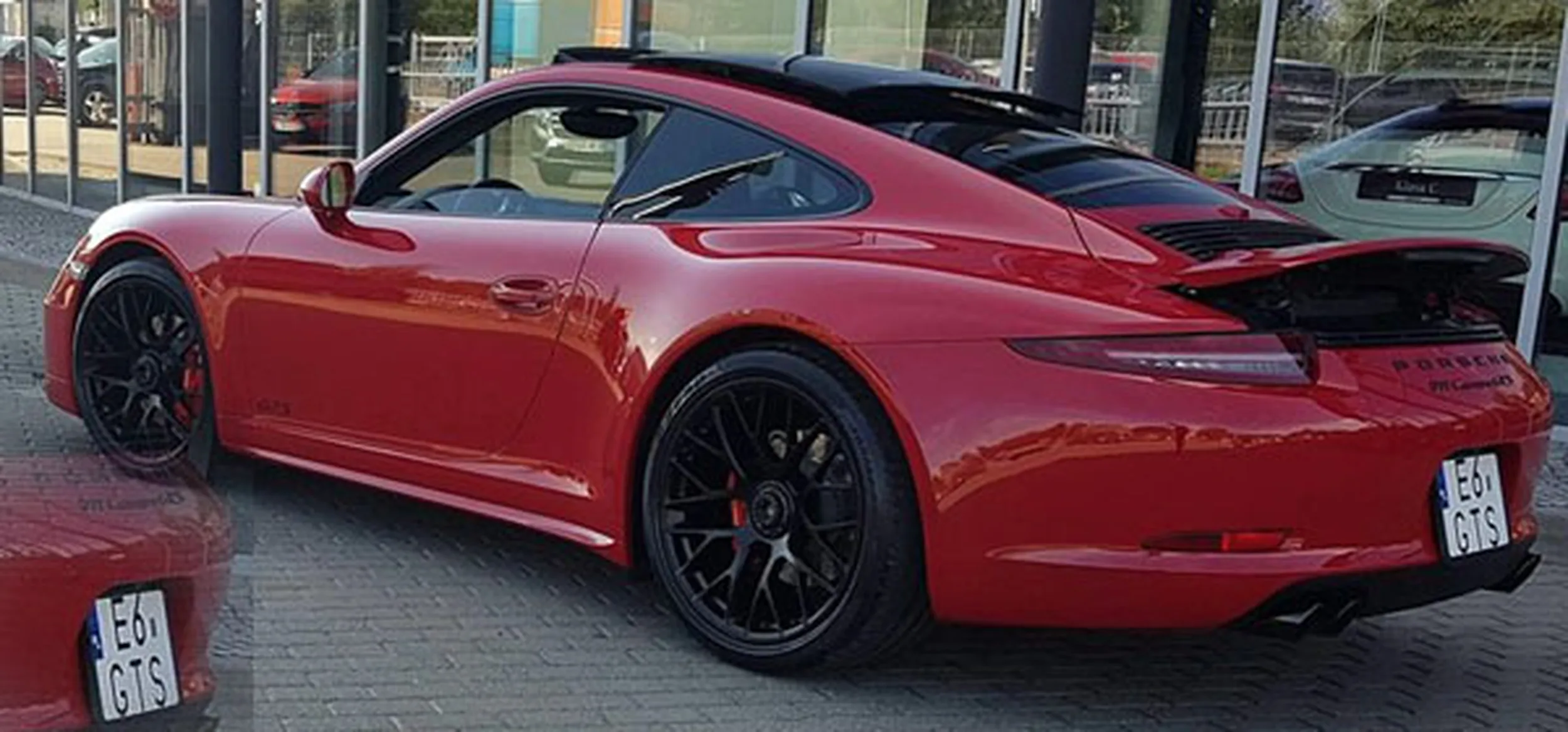 Fajny numer, blacha E6 GTS