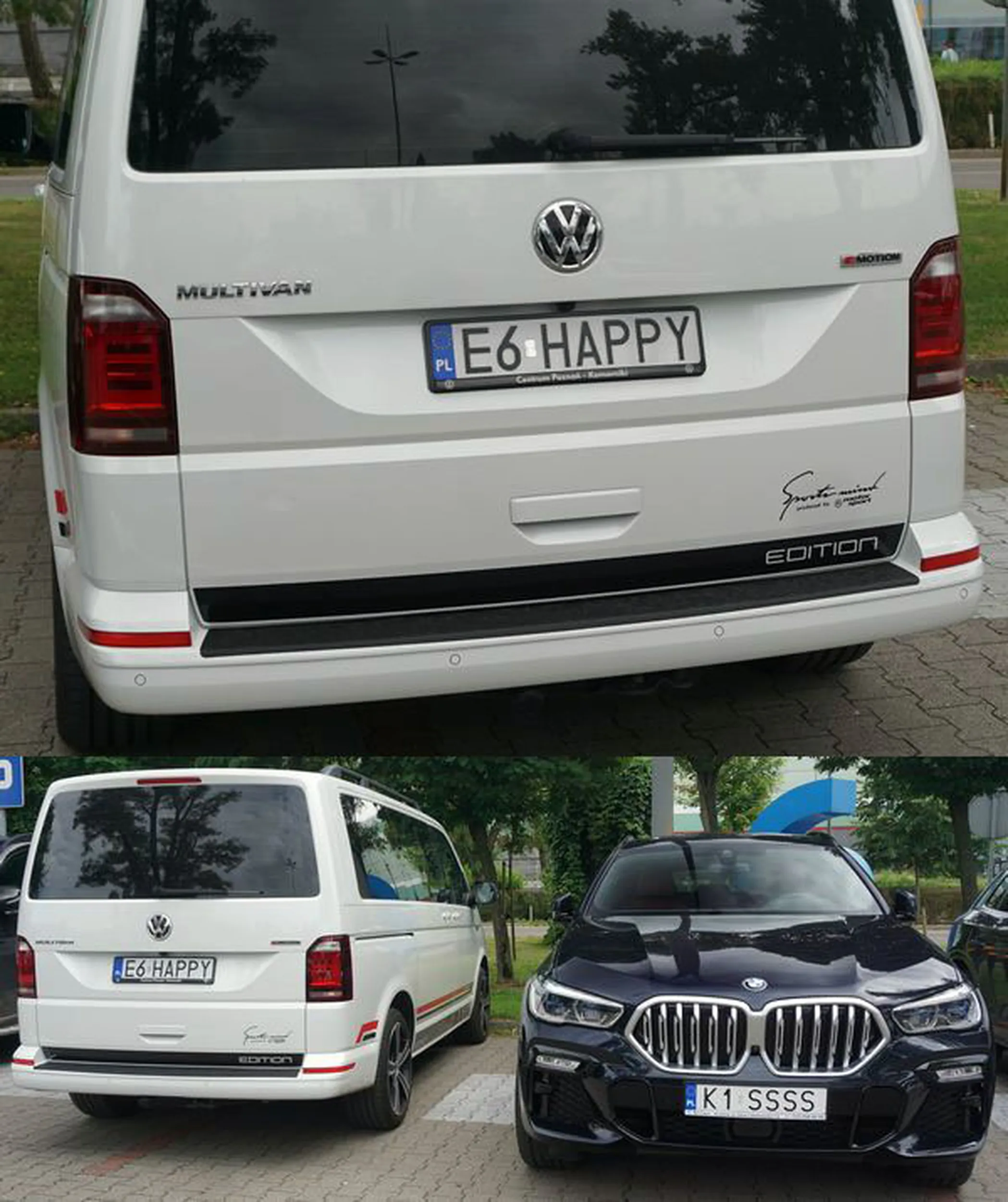 Fajny numer, blacha E6 HAPPY