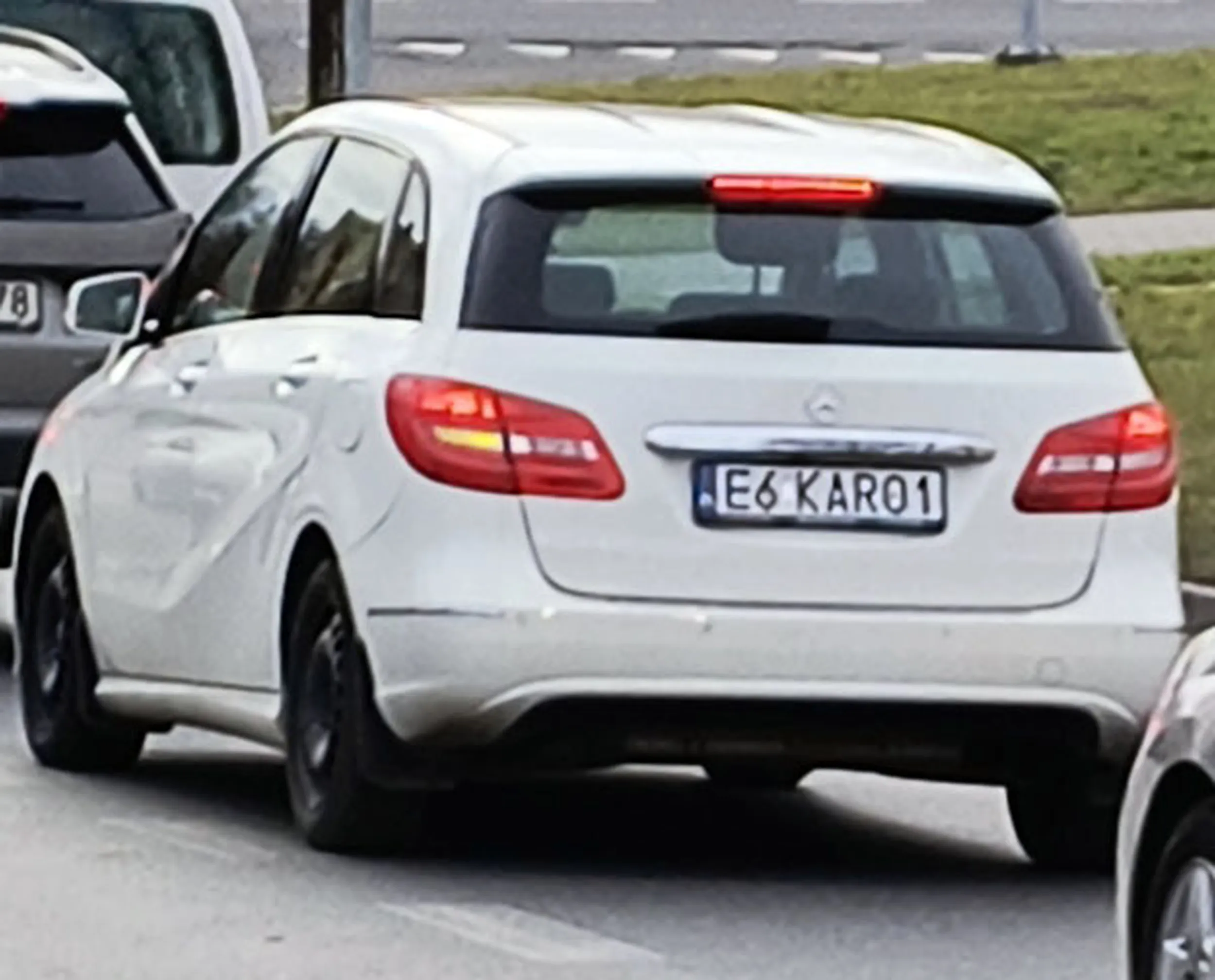 Fajny numer, blacha E6 KARO1