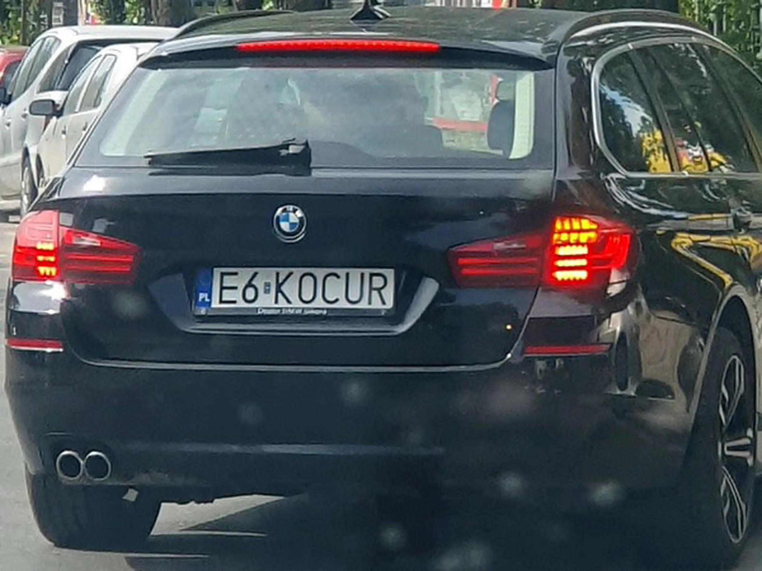 Fajny numer, blacha E6 KOCUR