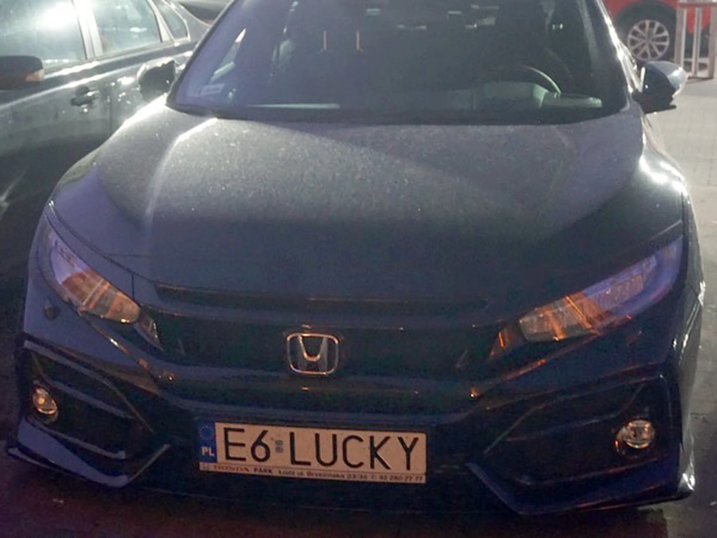 Fajny numer, blacha E6 LUCKY