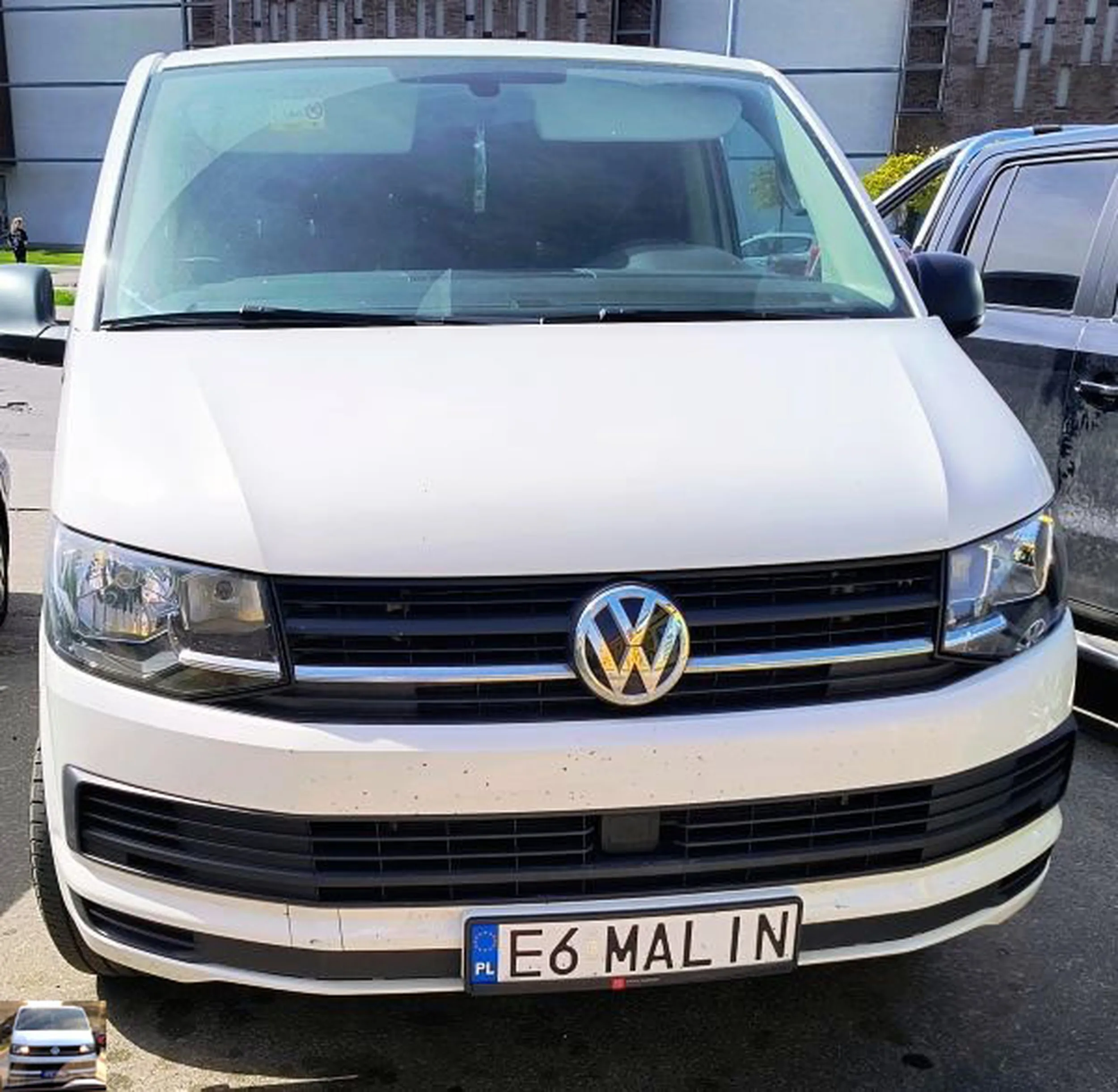 Fajny numer, blacha E6 MALIN