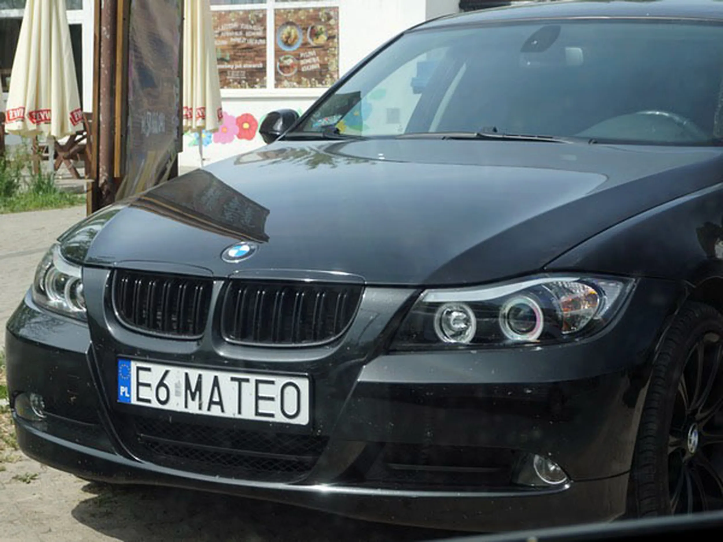 Fajny numer, blacha E6 MATEO