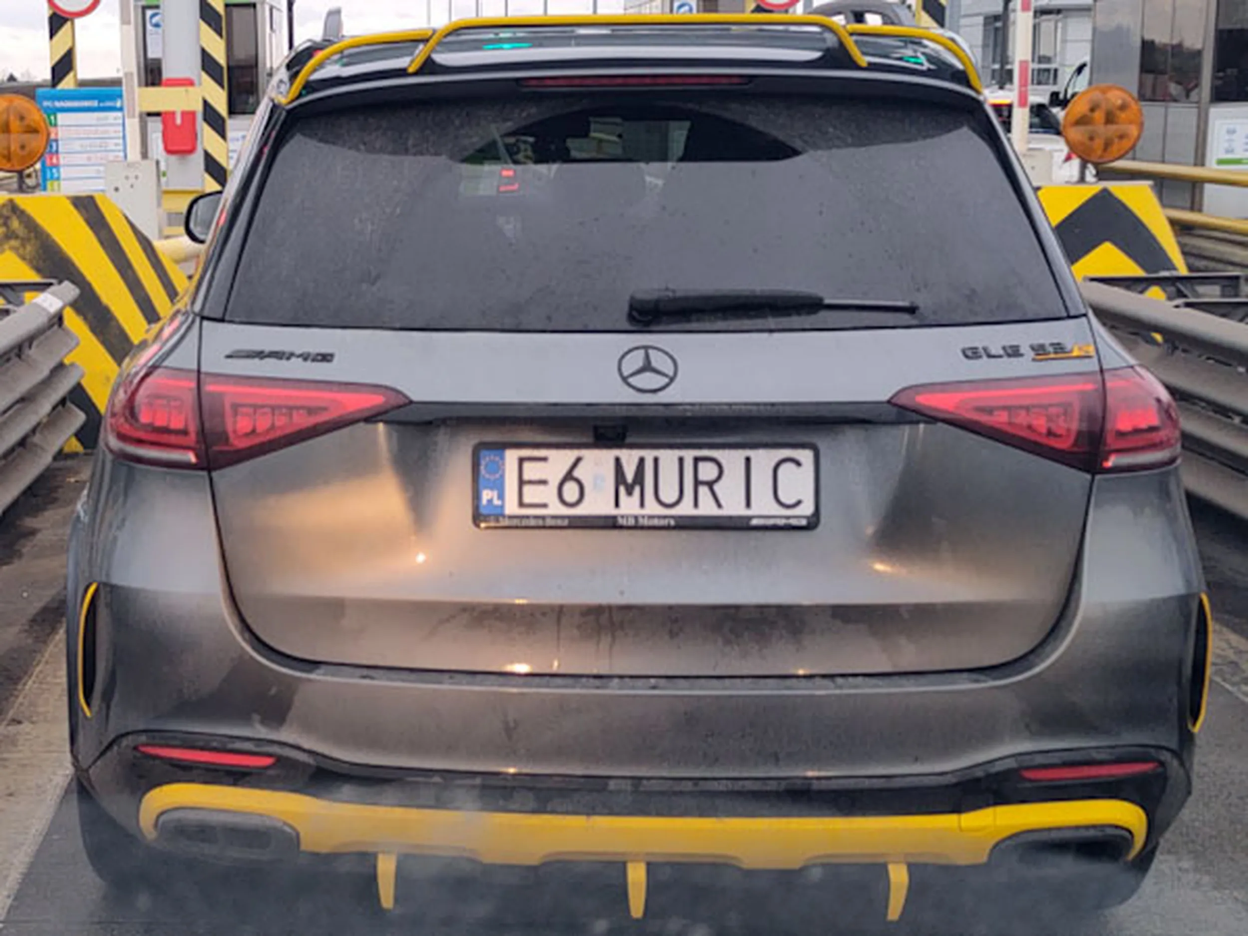 Fajny numer, blacha E6 MURIC