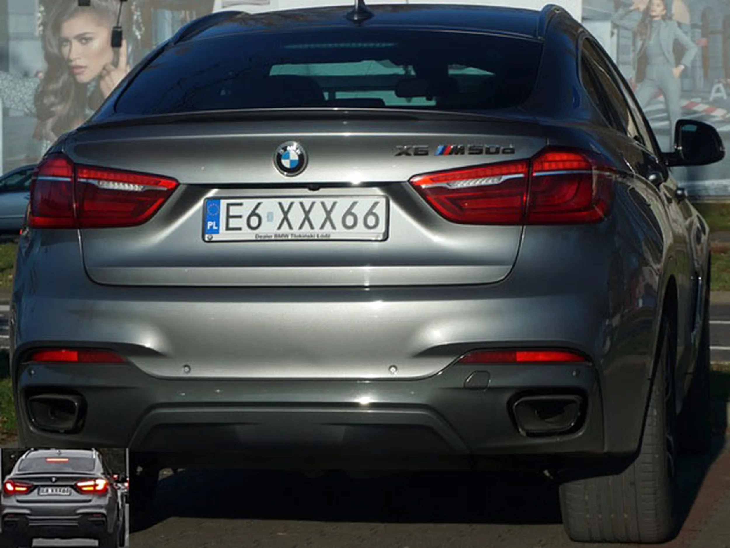 Fajny numer, blacha E6 XXX66