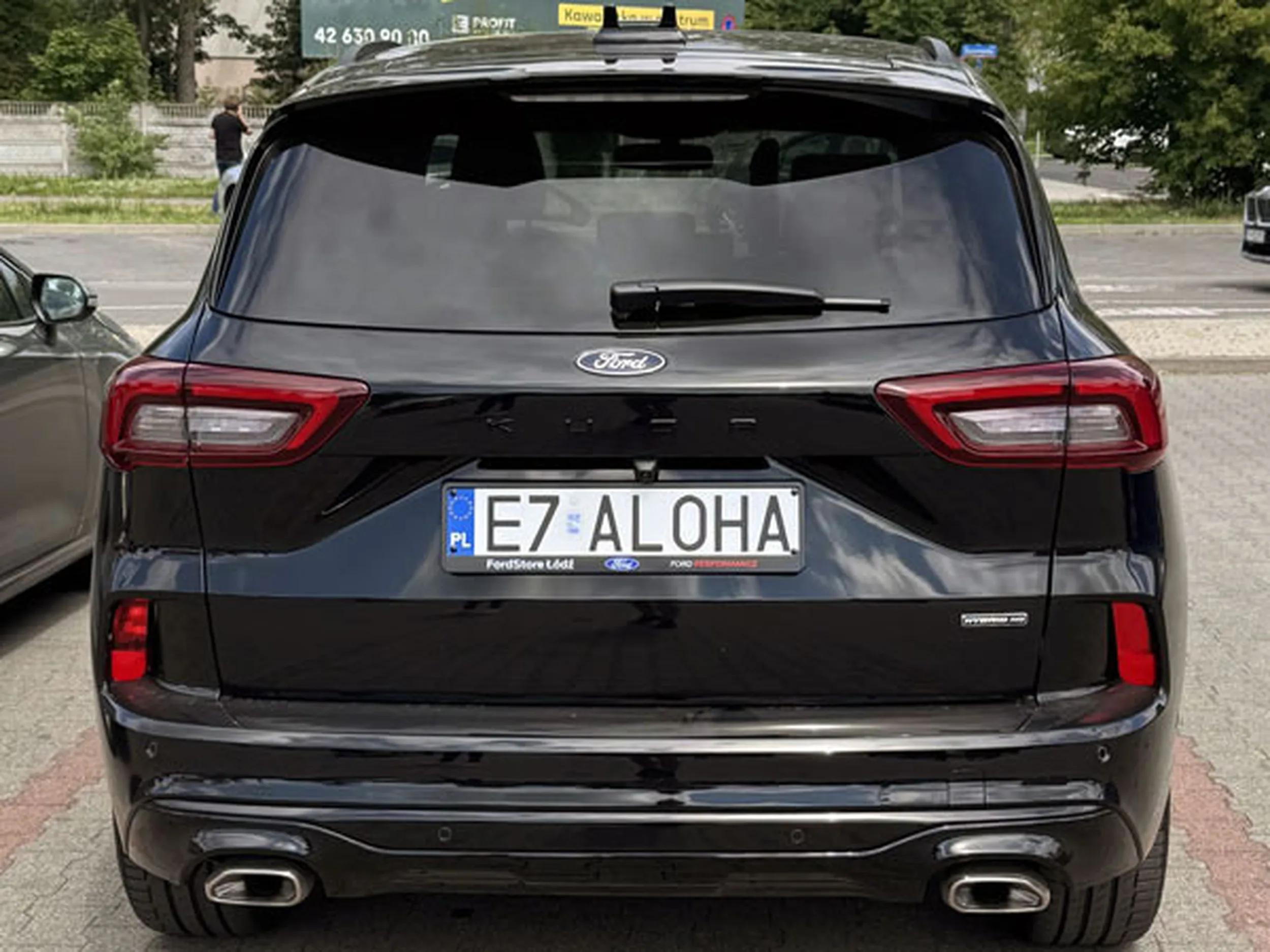 Fajny numer, blacha E7 ALOHA