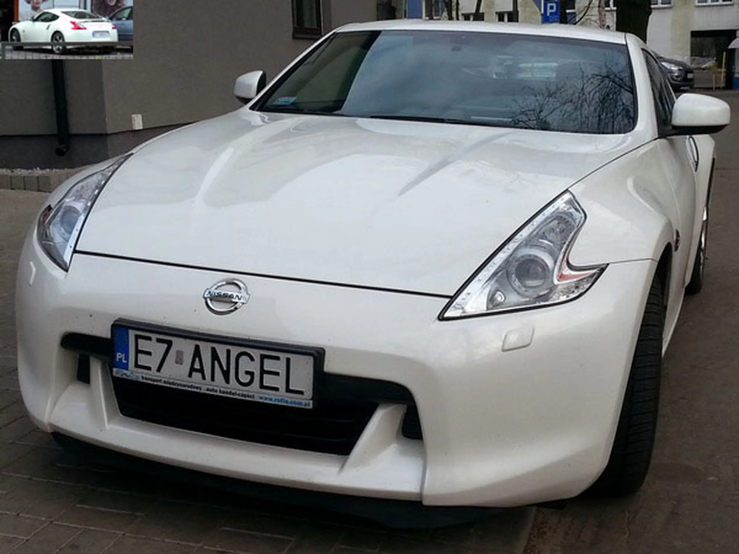 Fajny numer, blacha E7 ANGEL