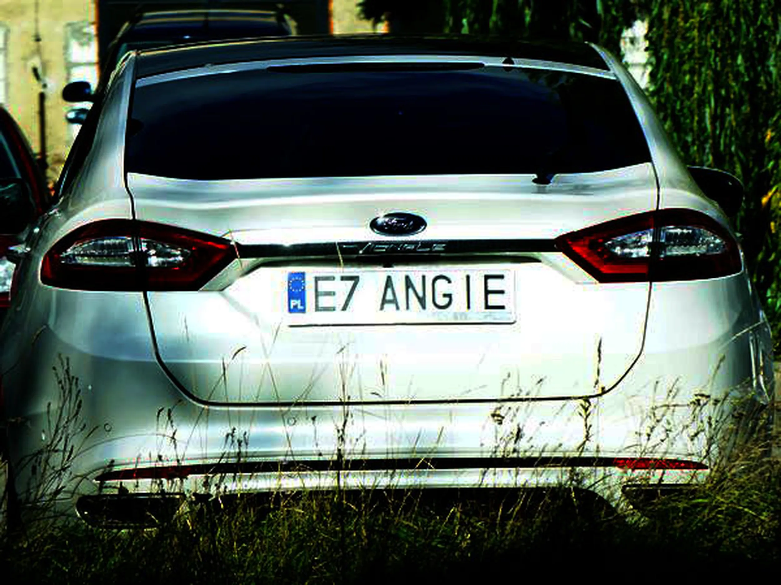 Fajny numer, blacha E7 ANGIE