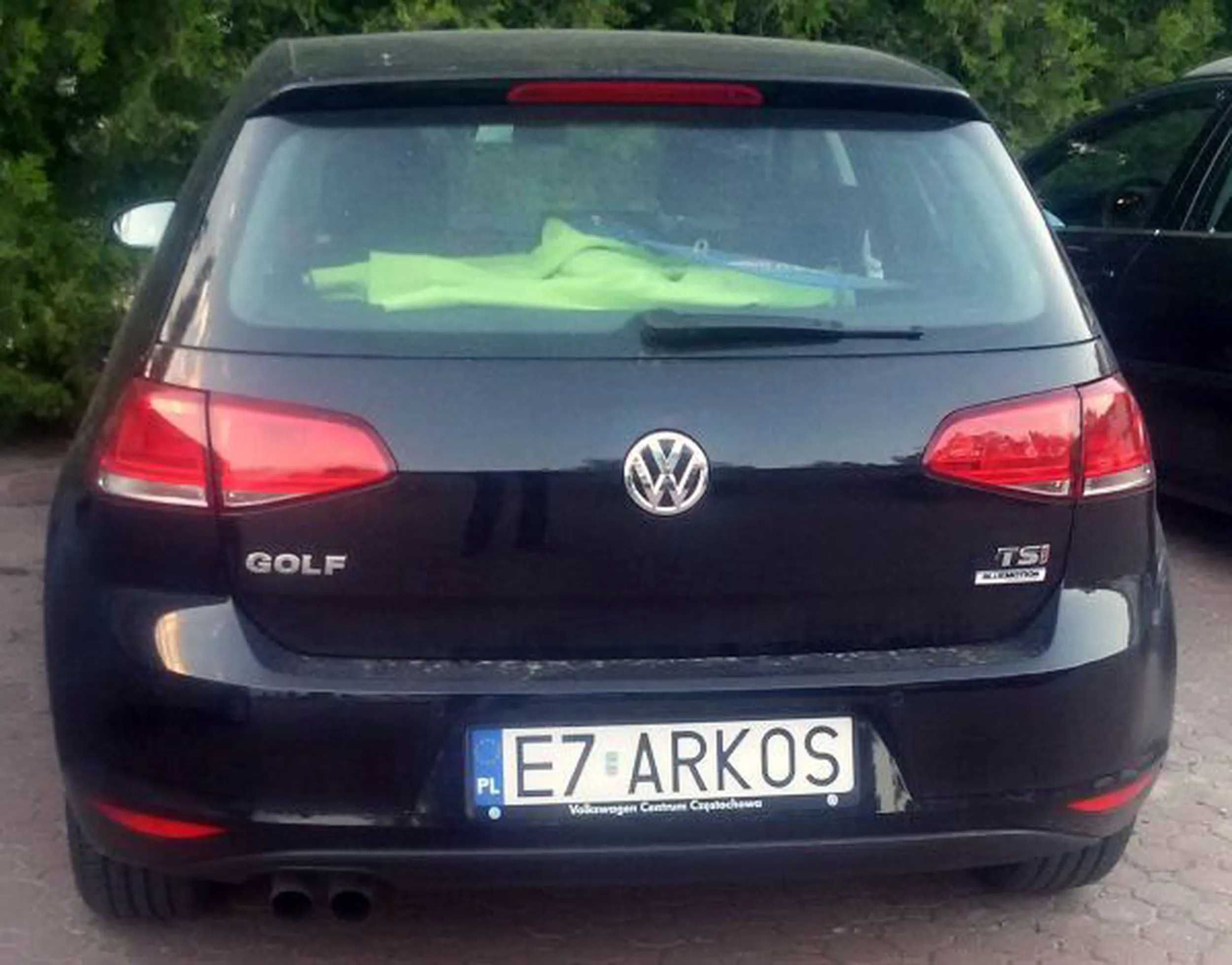 Fajny numer, blacha E7 ARKOS