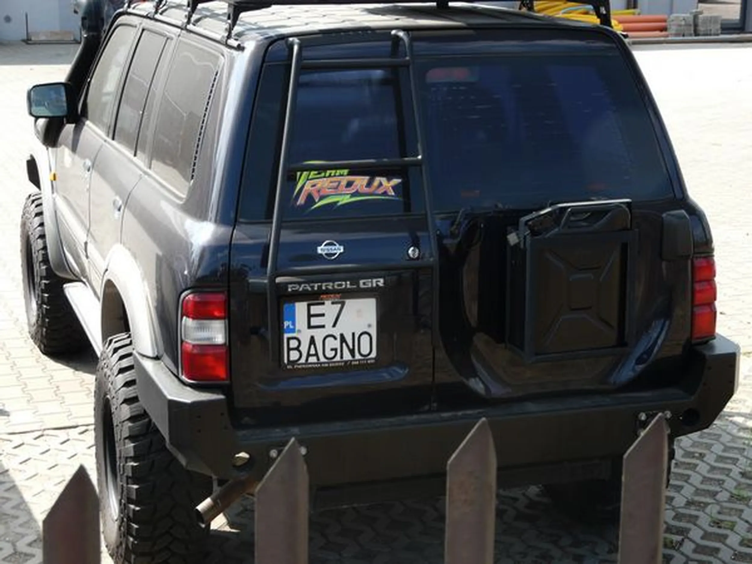 Fajny numer, blacha E7 BAGNO