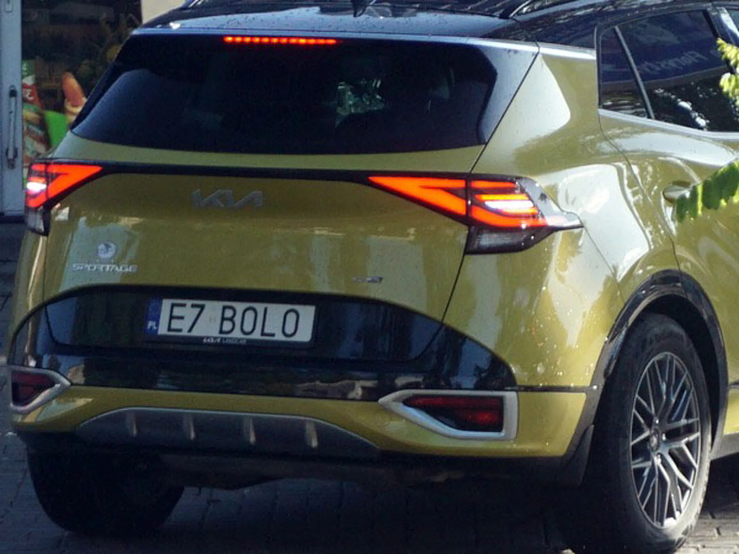 Fajny numer, blacha E7 BOLO