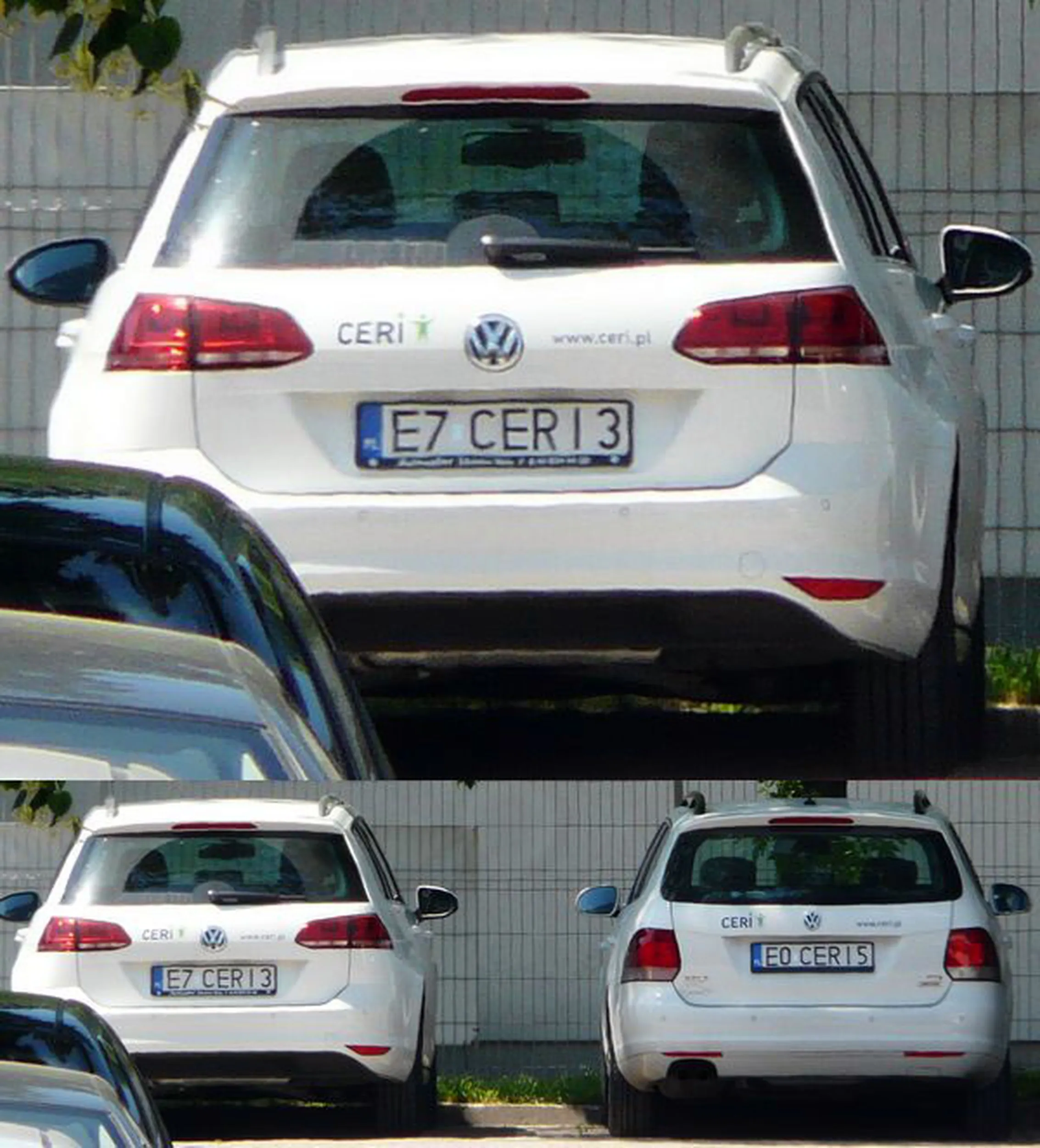 Fajny numer, blacha E7 CERI3